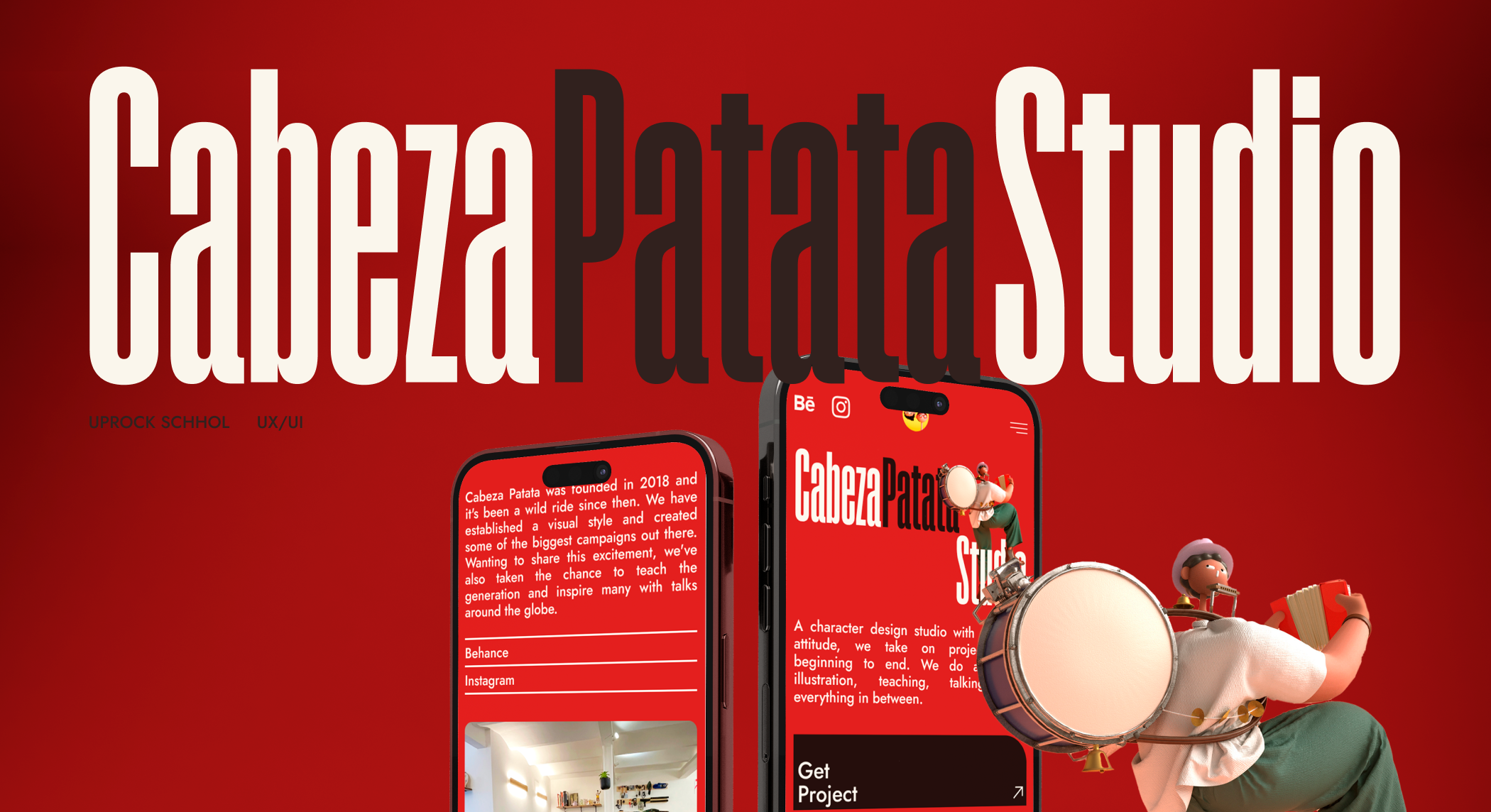 Cabeza Patata. Redesign studio. — Изображение №1 — Интерфейсы, 3D на Dprofile