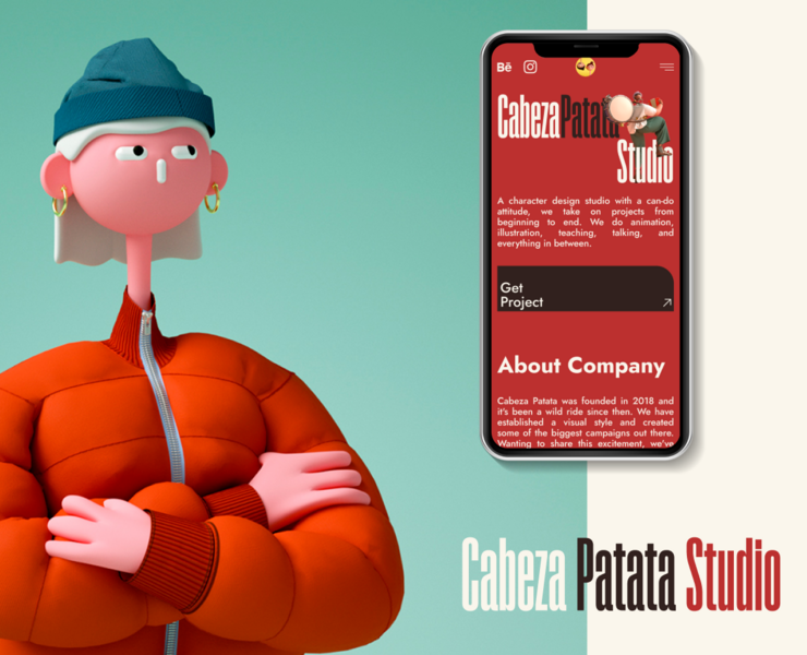 Cabeza Patata. Redesign studio. на Dprofile