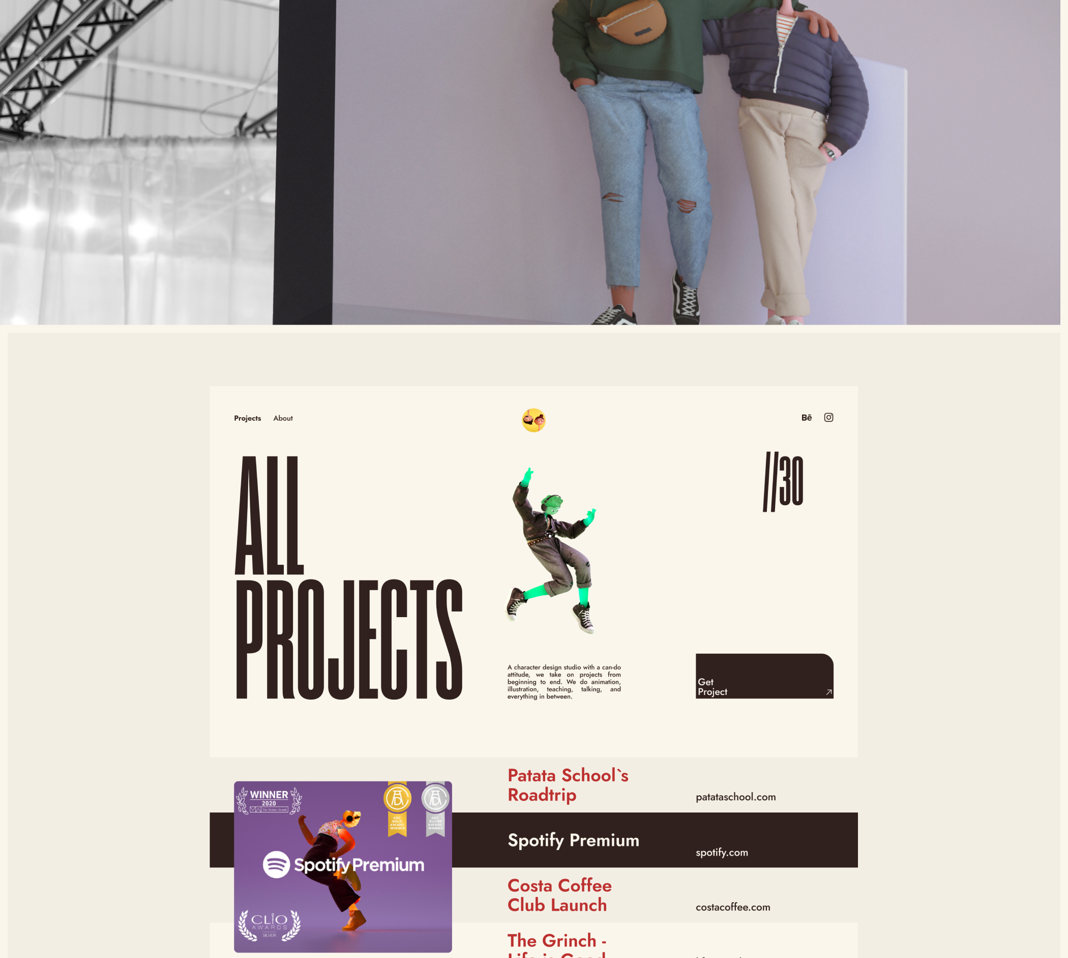 Cabeza Patata. Redesign studio. — Изображение №7 — Интерфейсы, 3D на Dprofile