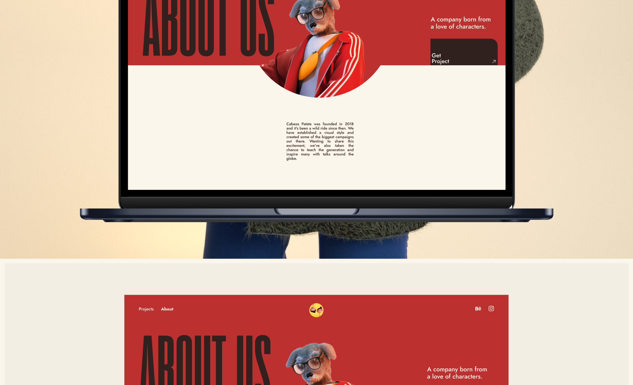 Cabeza Patata. Redesign studio. — Изображение №17 — Интерфейсы, 3D на Dprofile