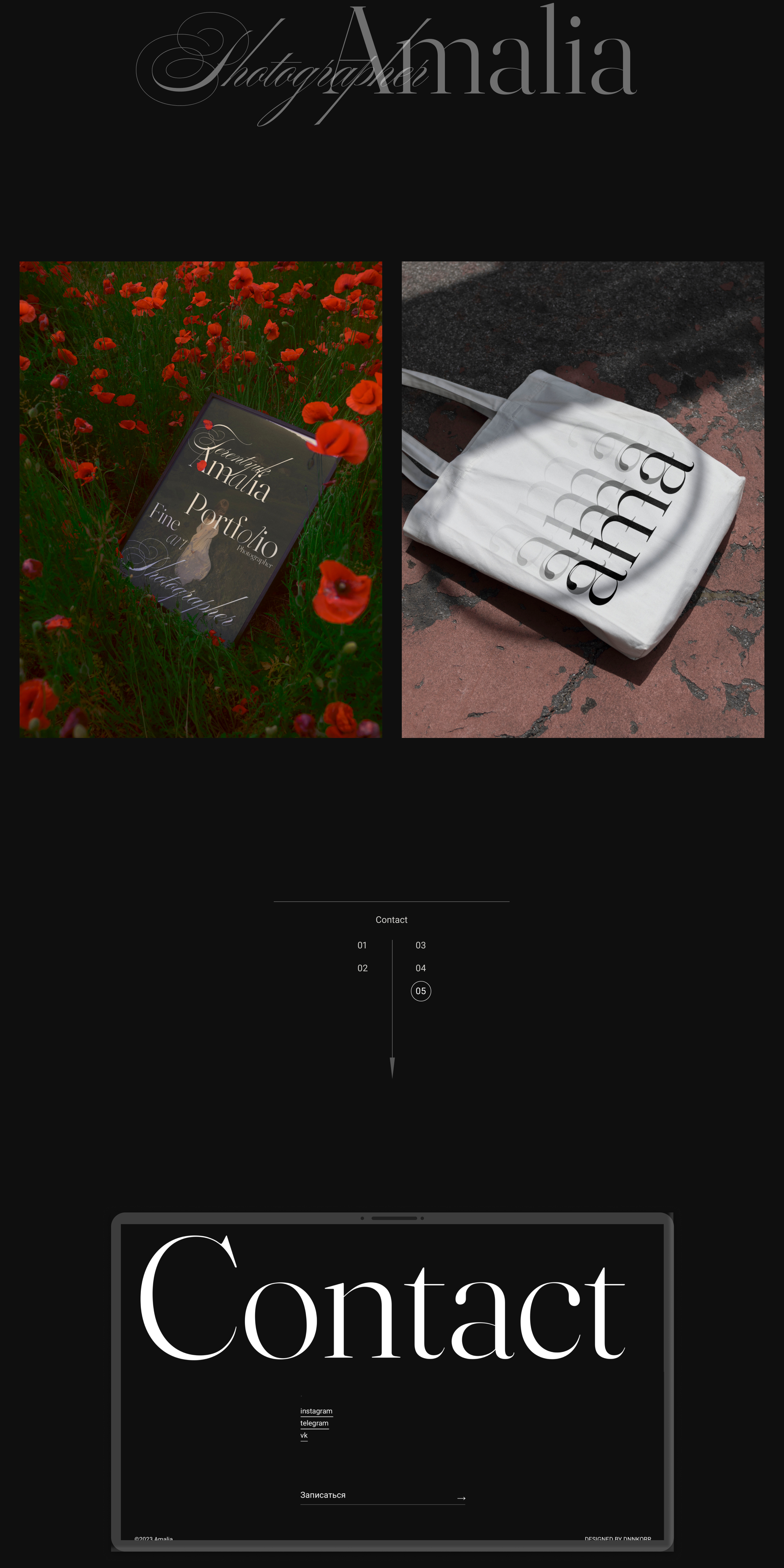 Amalia. Portfolio — Изображение №14 — Интерфейсы, Брендинг на Dprofile