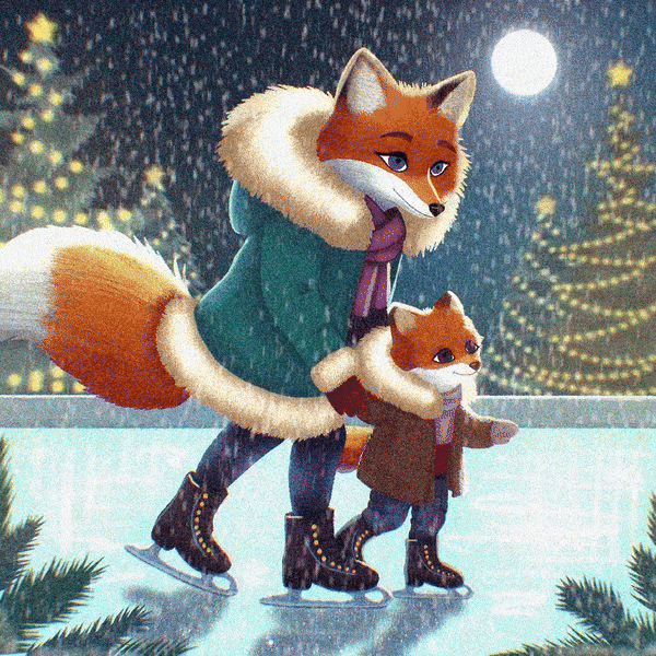 The Fox Family — Изображение №7 — Иллюстрация на Dprofile