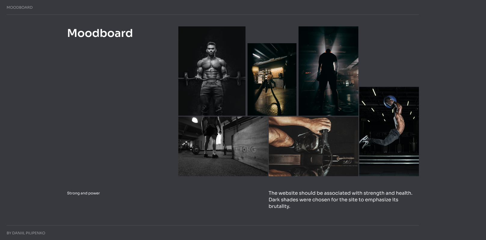 Web design for a fitness club / Веб дизайн фитнес клуба — Изображение №3 — Интерфейсы на Dprofile