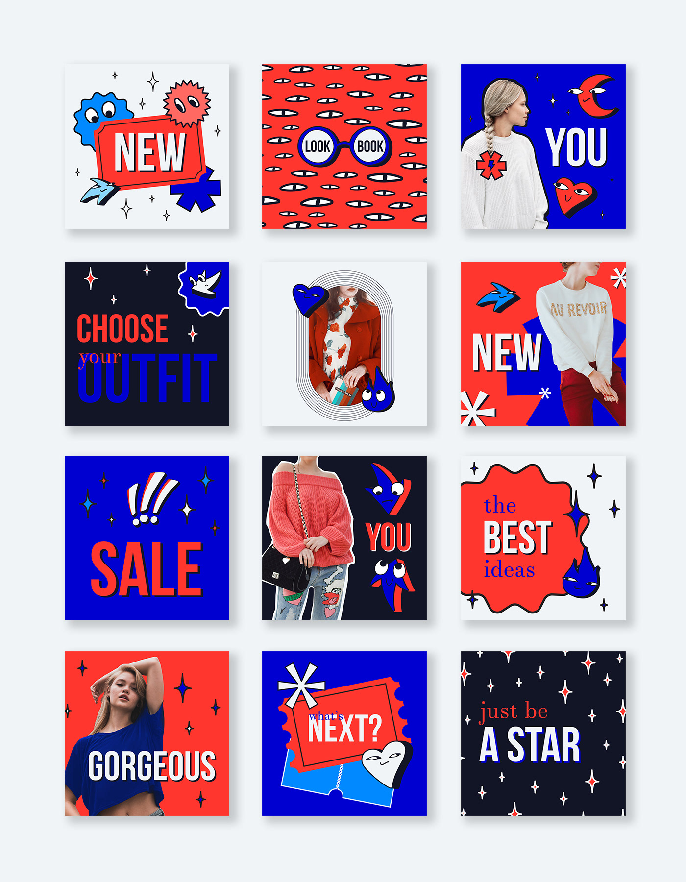 Stickers for SMM posts — Изображение №3 — Иллюстрация, Маркетинг на Dprofile