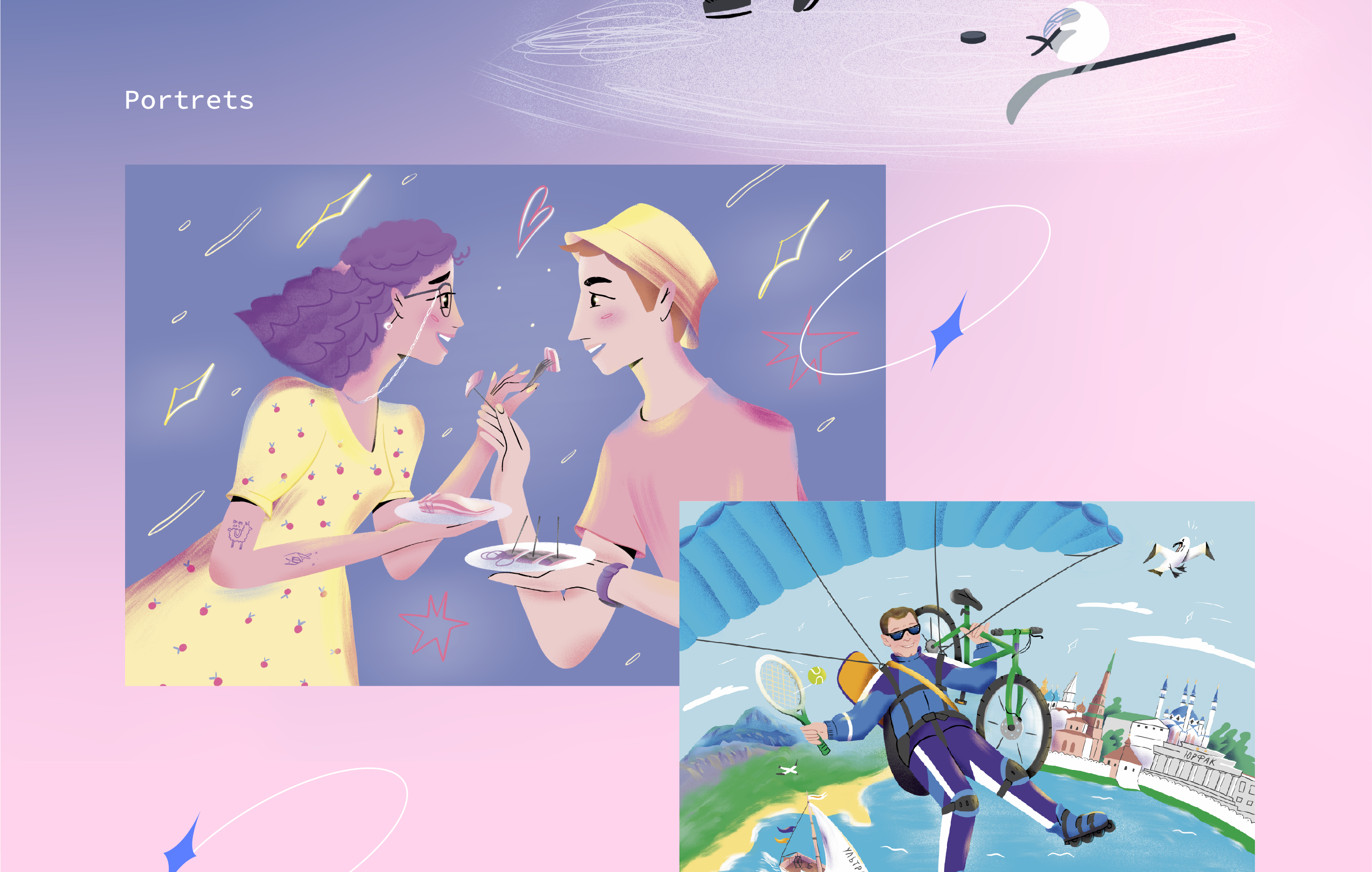 PORTFOLIO Mari Telcova Illustrator — Изображение №11 — Брендинг, Иллюстрация на Dprofile