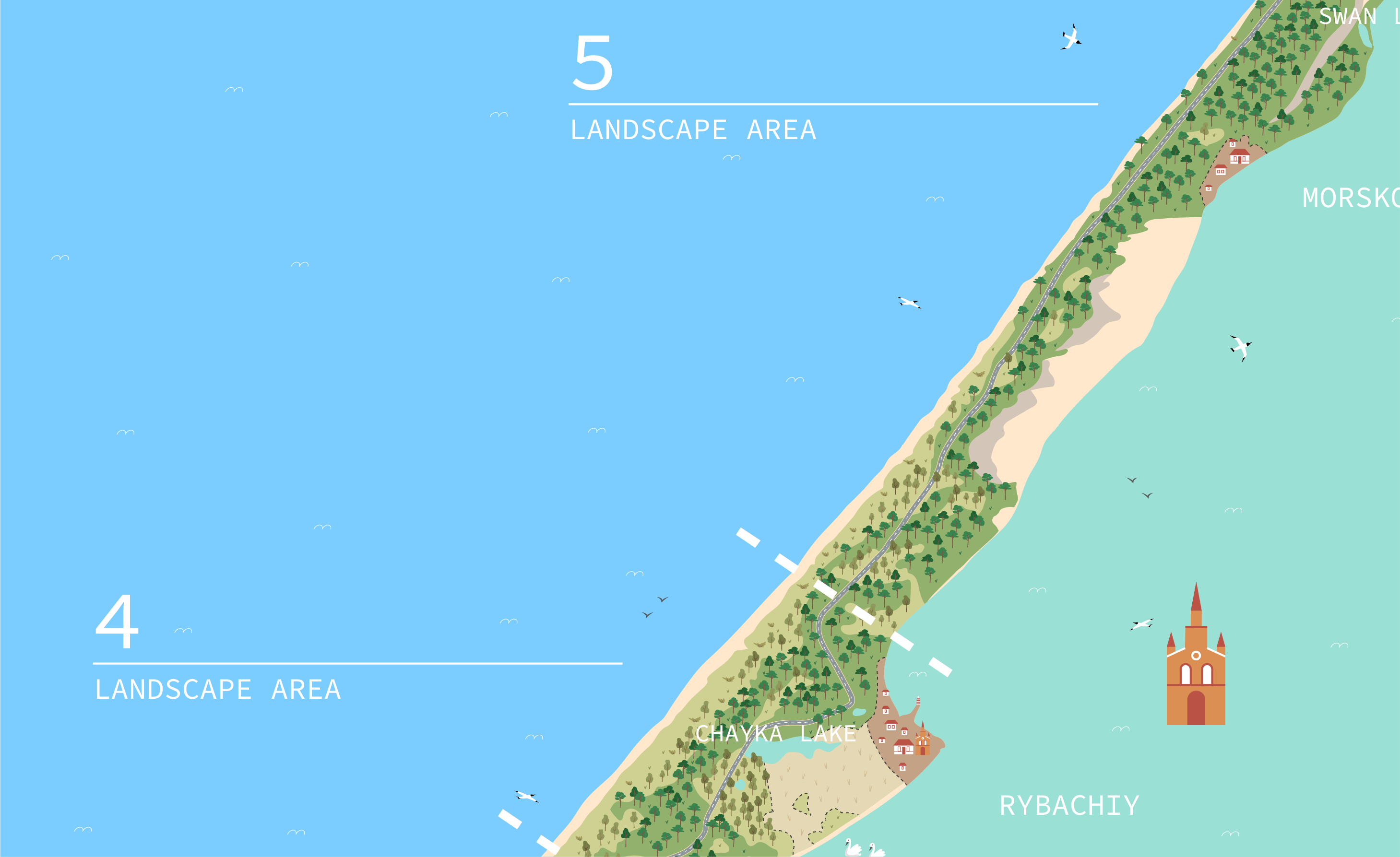 Curonian spit 2.0 — Изображение №10 — Интерфейсы, Иллюстрация на Dprofile