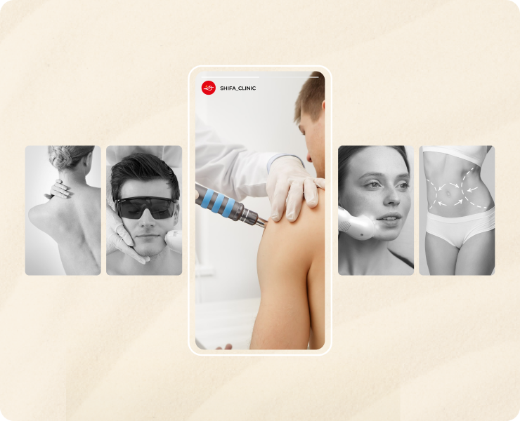 Shifa | Медицинский центр — Интерфейсы, Брендинг на Dprofile