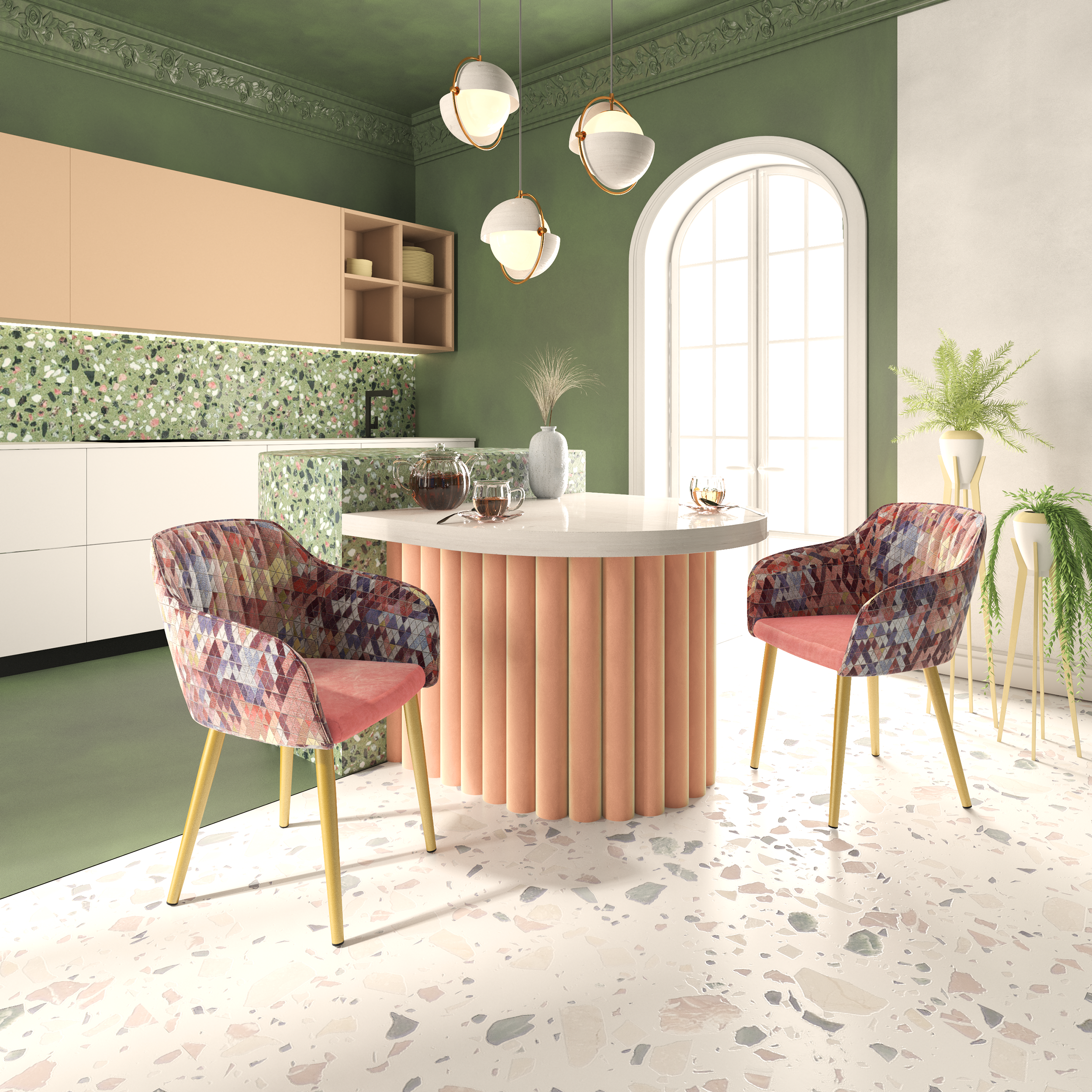 Render стульев для буклета Debut — Изображение №8 — 3D на Dprofile