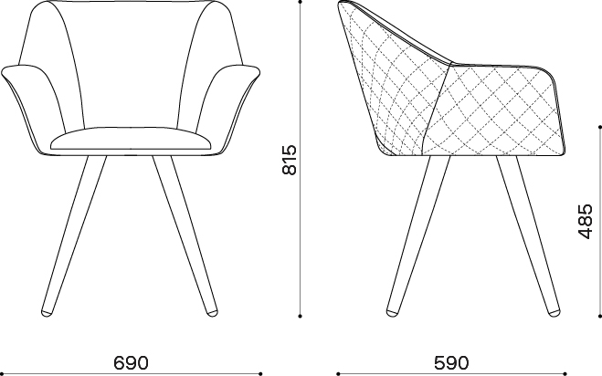 Render мягких стульев. — Изображение №4 — 3D на Dprofile