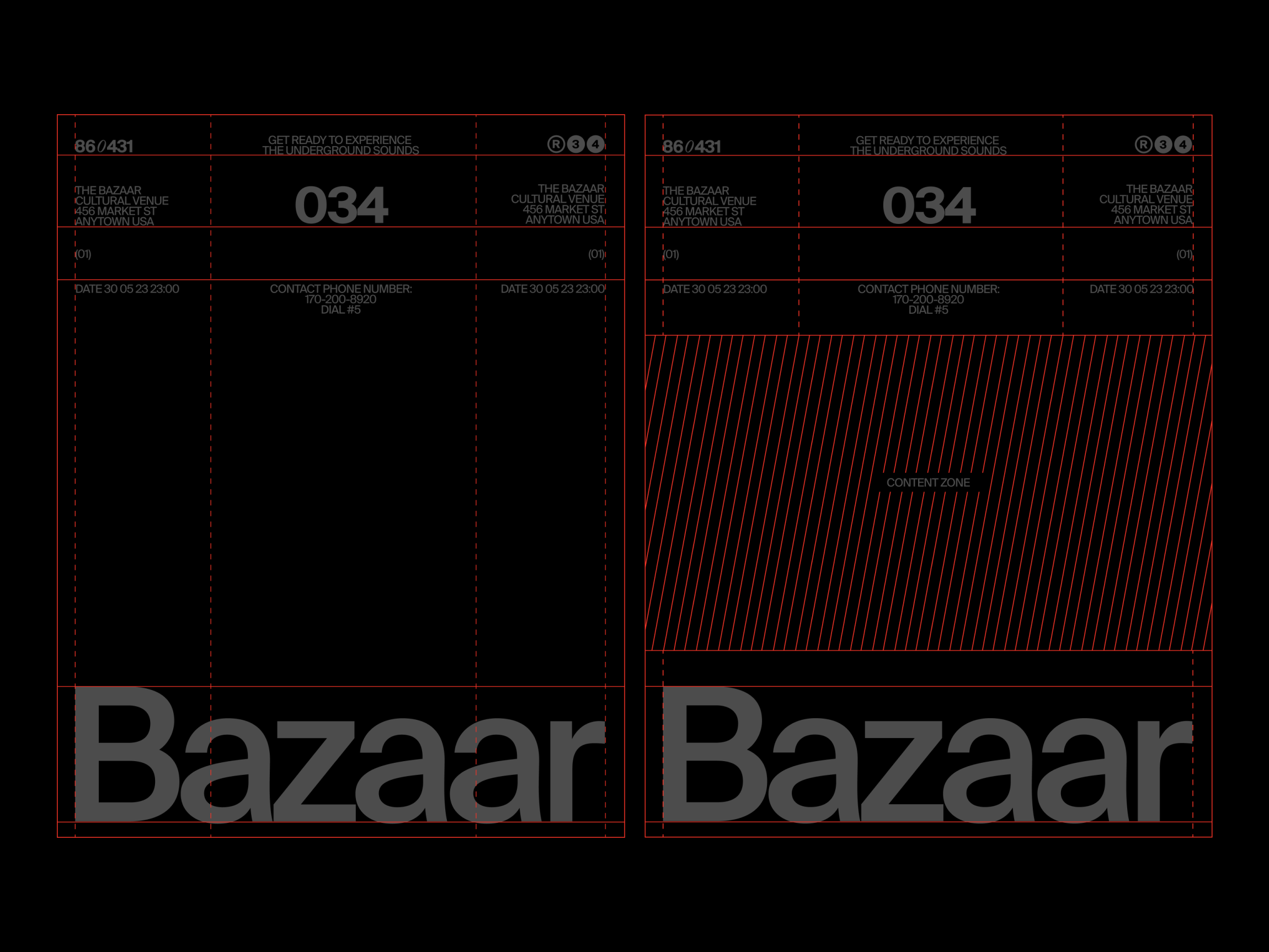 Bazaar Identity — Изображение №9 — Брендинг на Dprofile