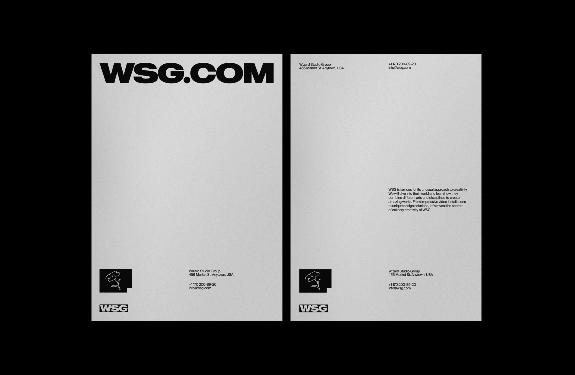 WSG Identity — Изображение №3 — Брендинг на Dprofile