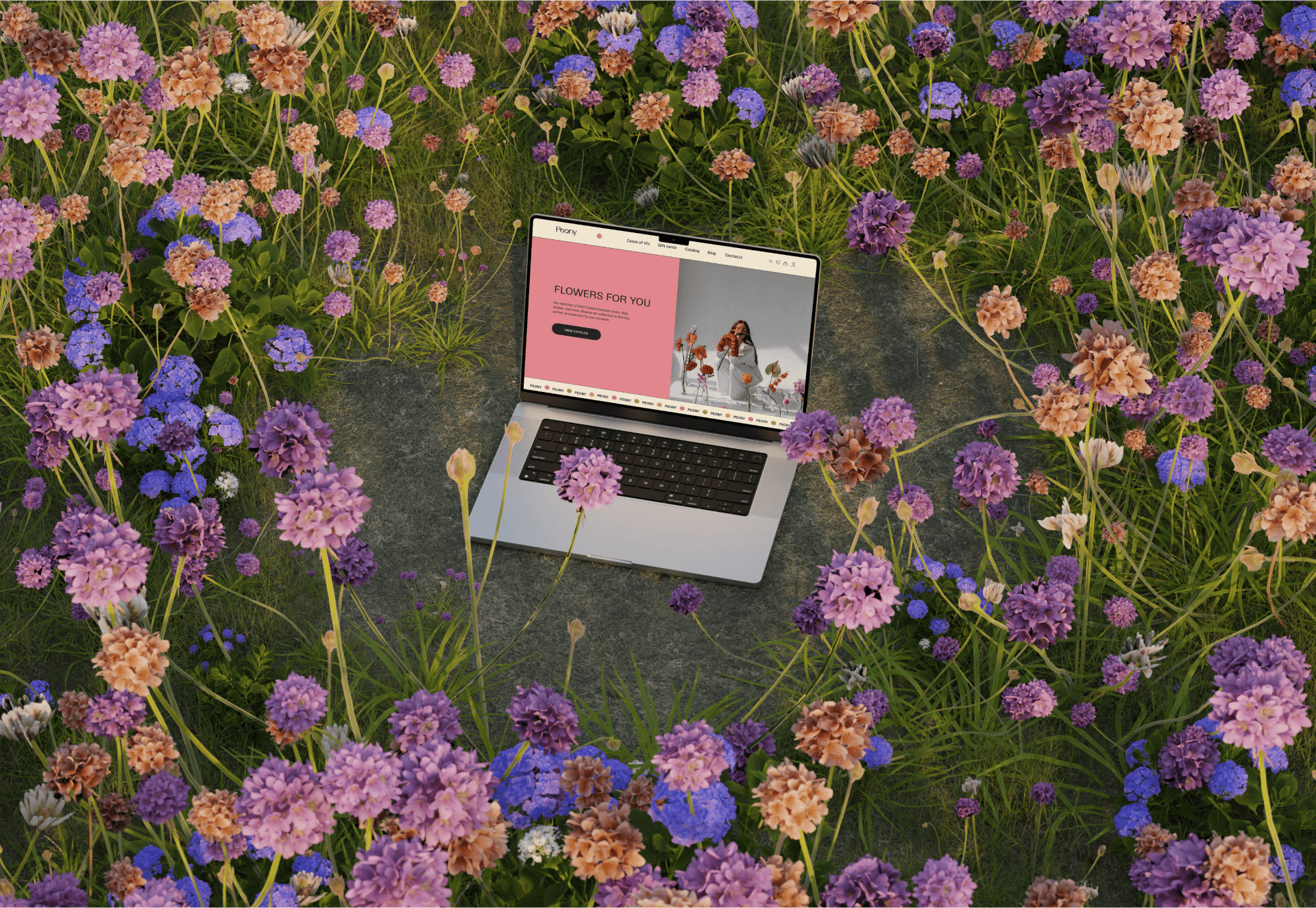 Peony | Website — Изображение №4 — Интерфейсы на Dprofile