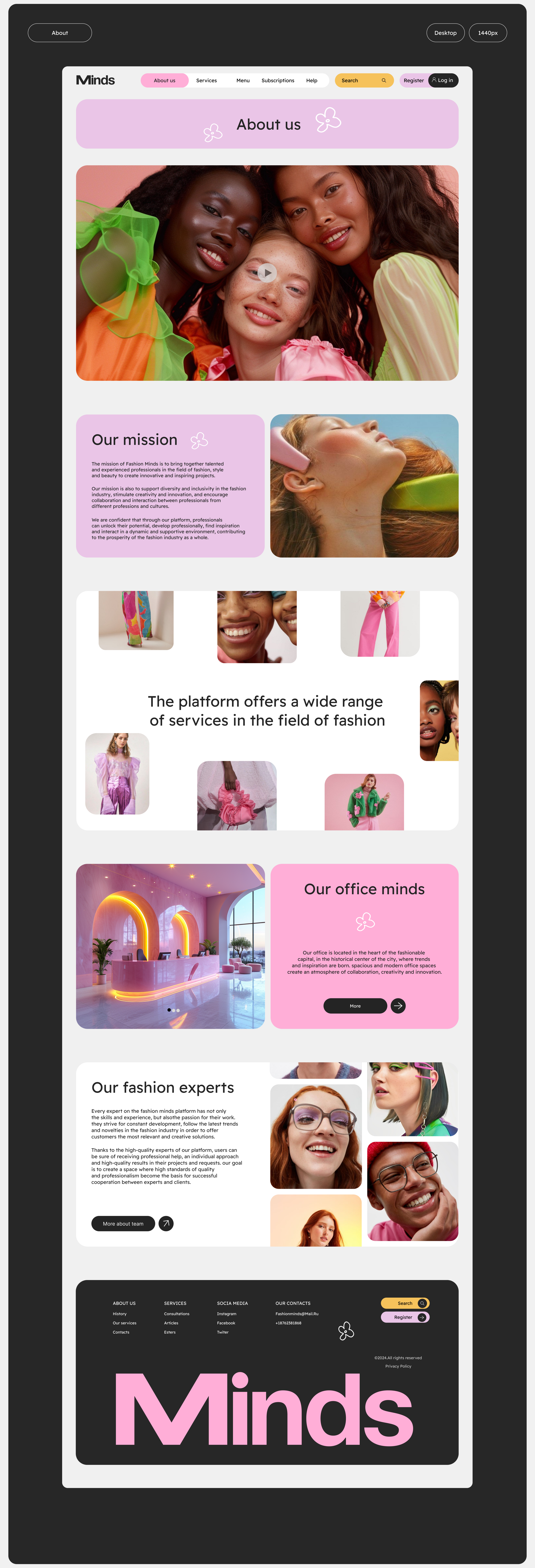 Fashion platform/Website design — Изображение №19 — Интерфейсы на Dprofile