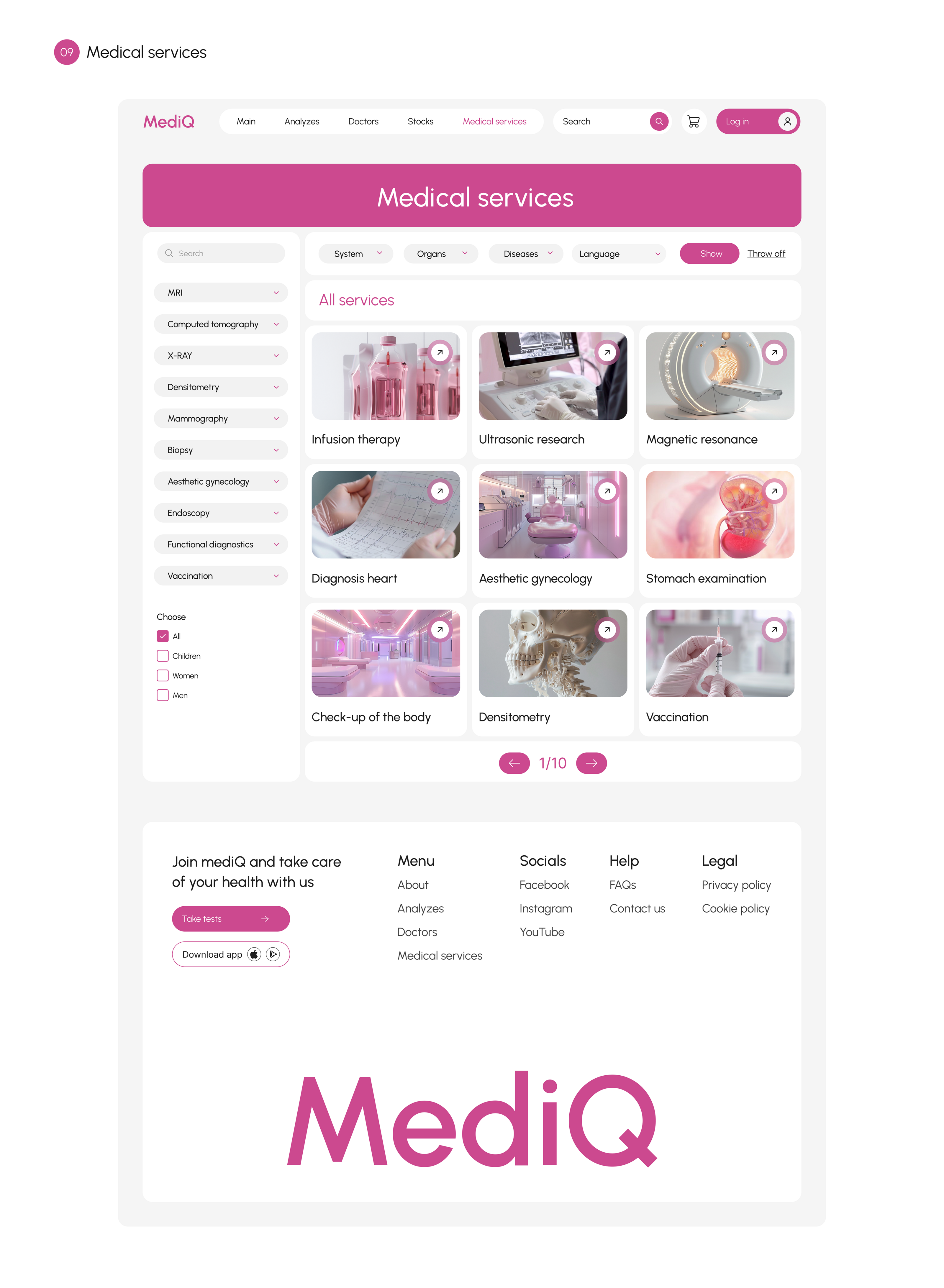 MediQ-innovation laboratory — Изображение №14 — Интерфейсы на Dprofile