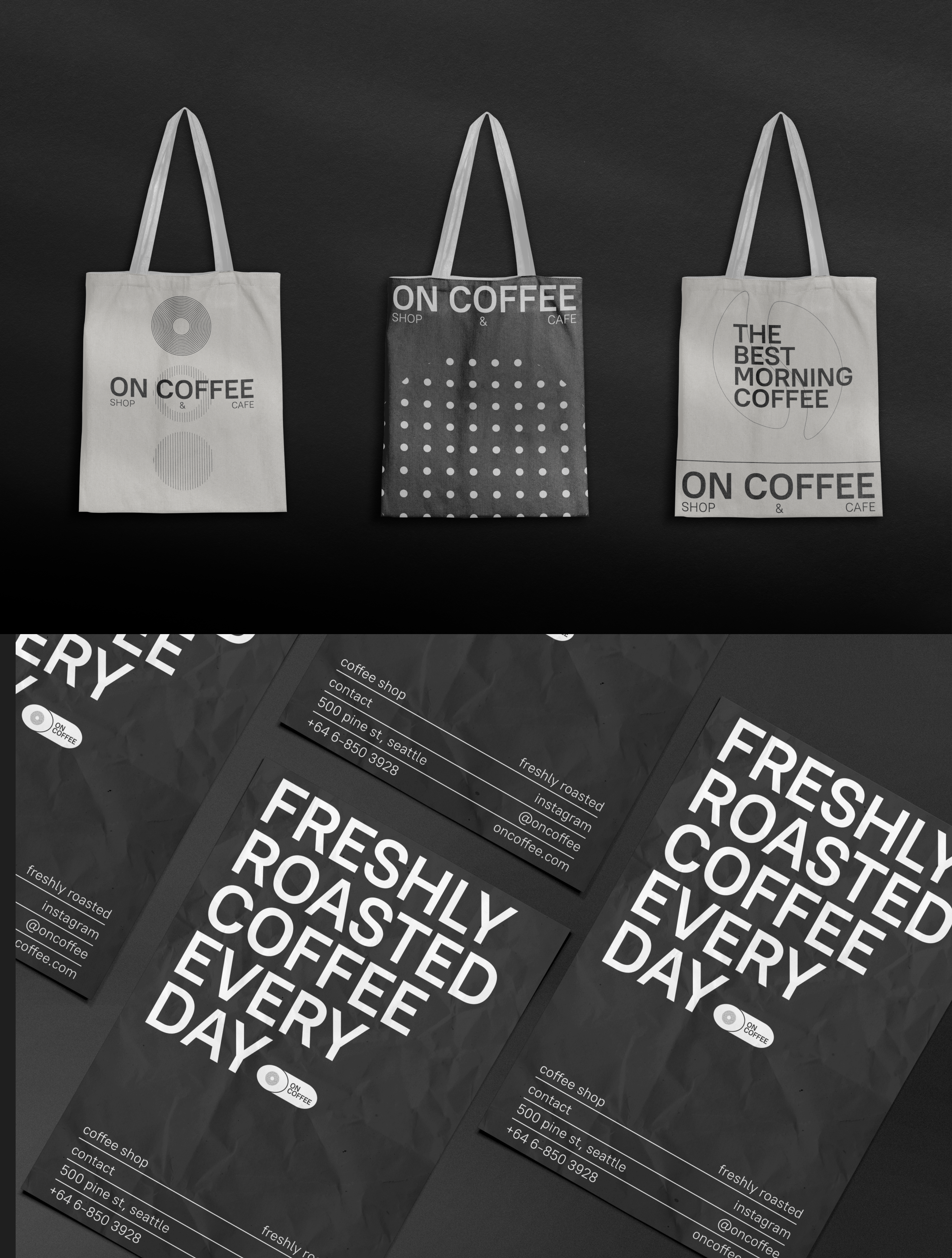 ONCOFFEE — Изображение №14 — Интерфейсы, Брендинг на Dprofile