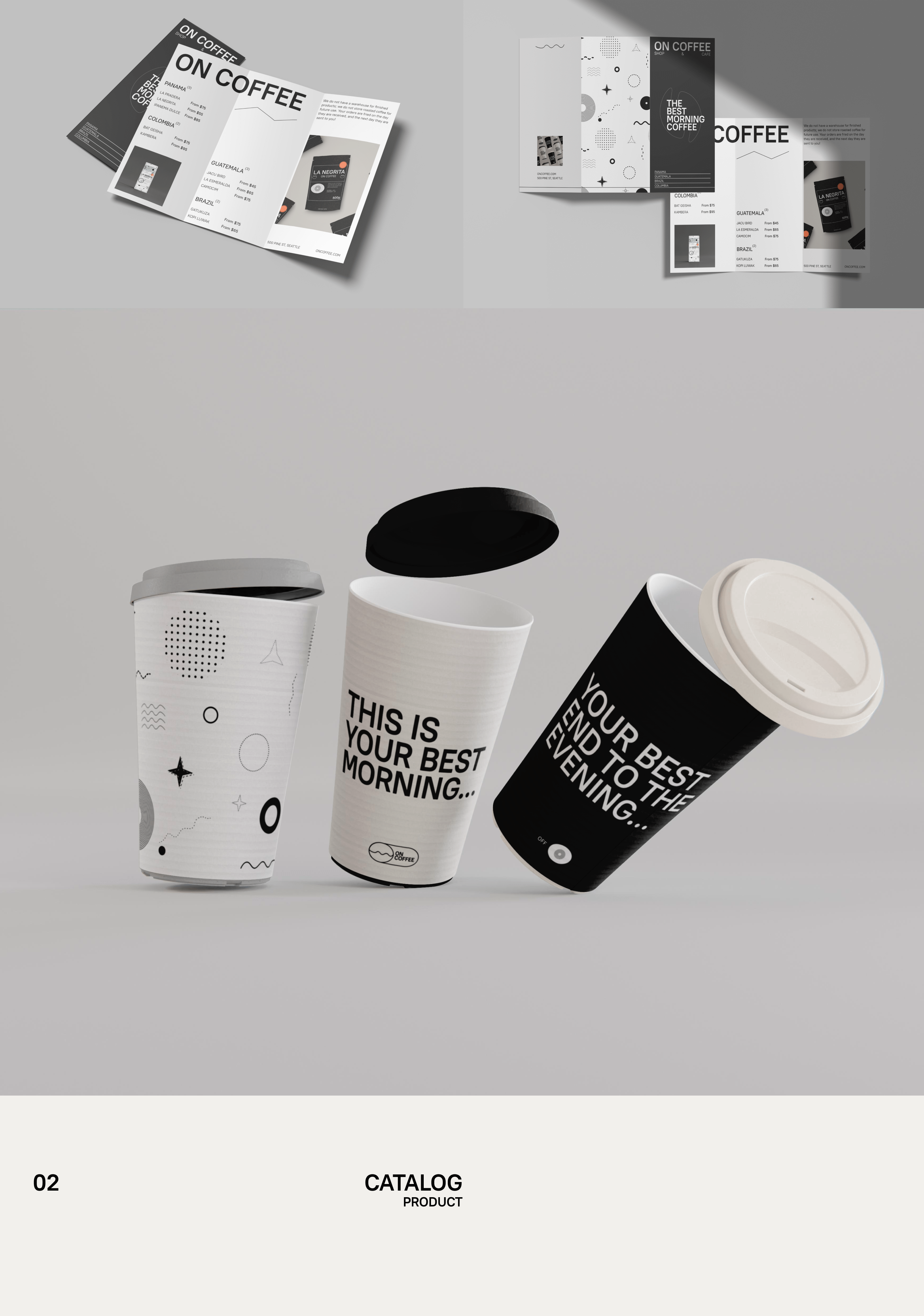 ONCOFFEE — Изображение №9 — Интерфейсы, Брендинг на Dprofile