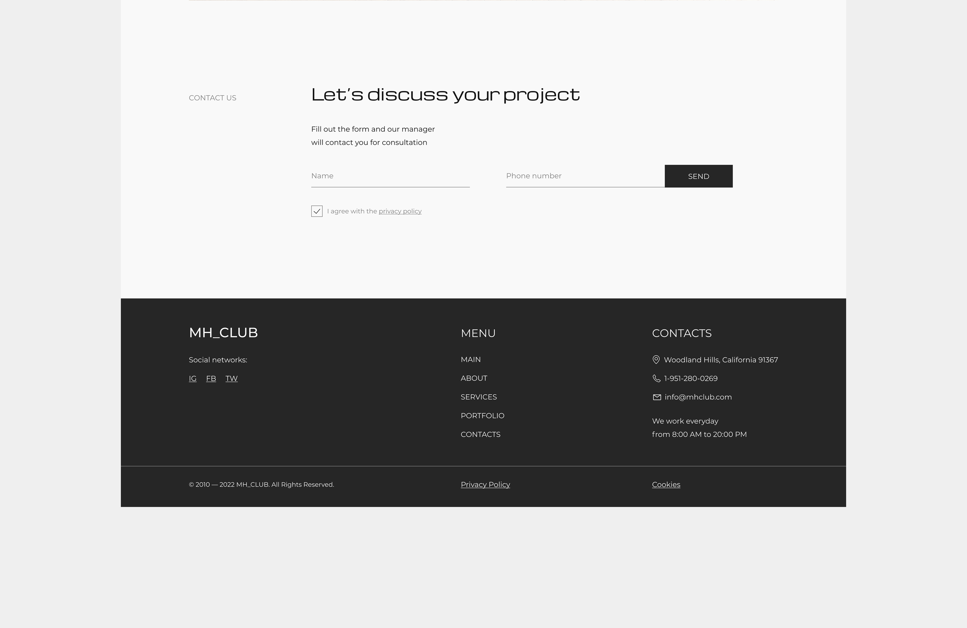 Corporate website | Architectural company — Изображение №12 — Интерфейсы на Dprofile