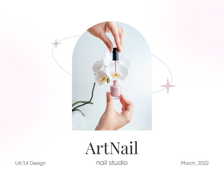 Landing page | Nail studio — Интерфейсы на Dprofile