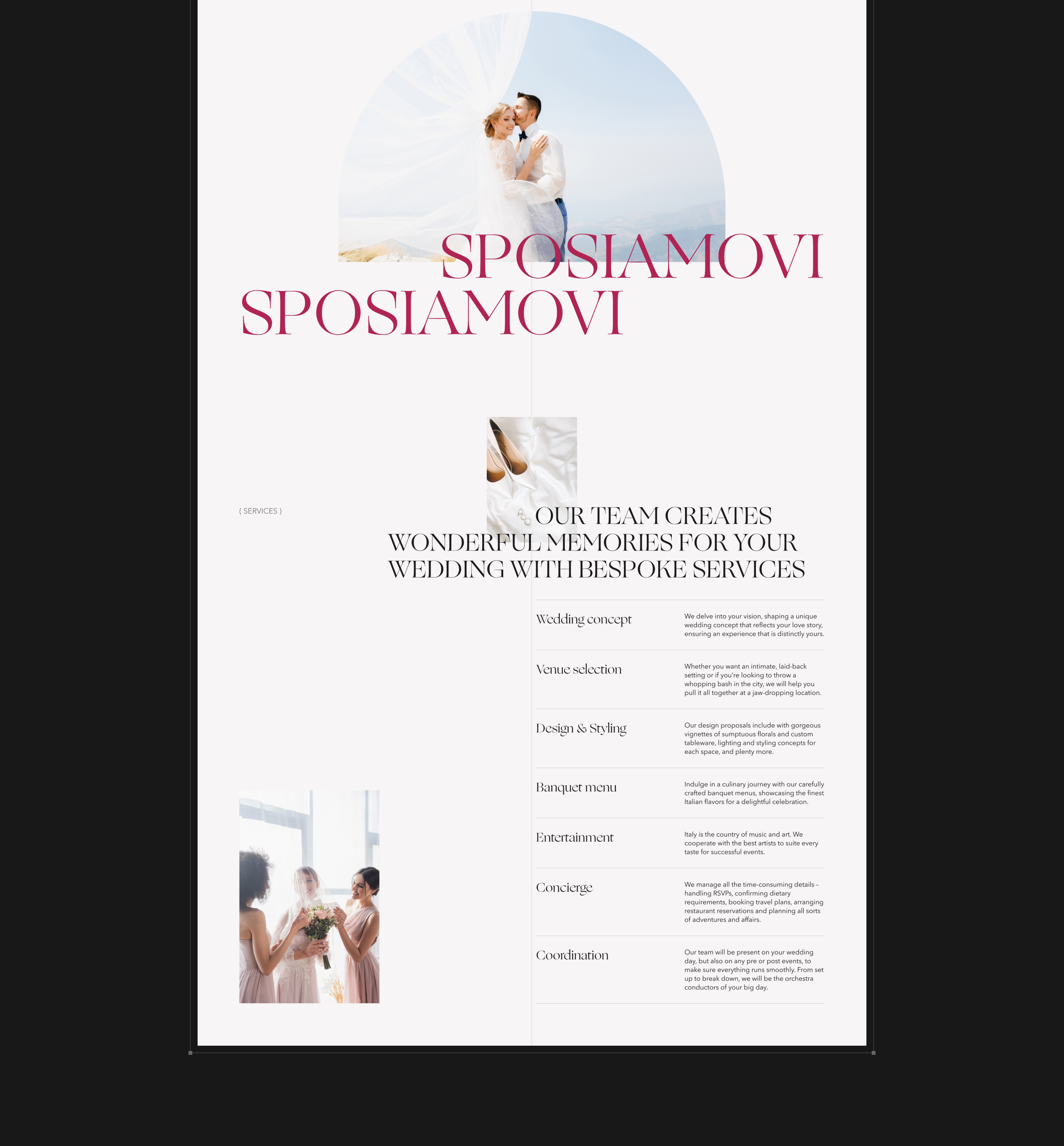 SposiamoVi — Изображение №5 — Интерфейсы на Dprofile