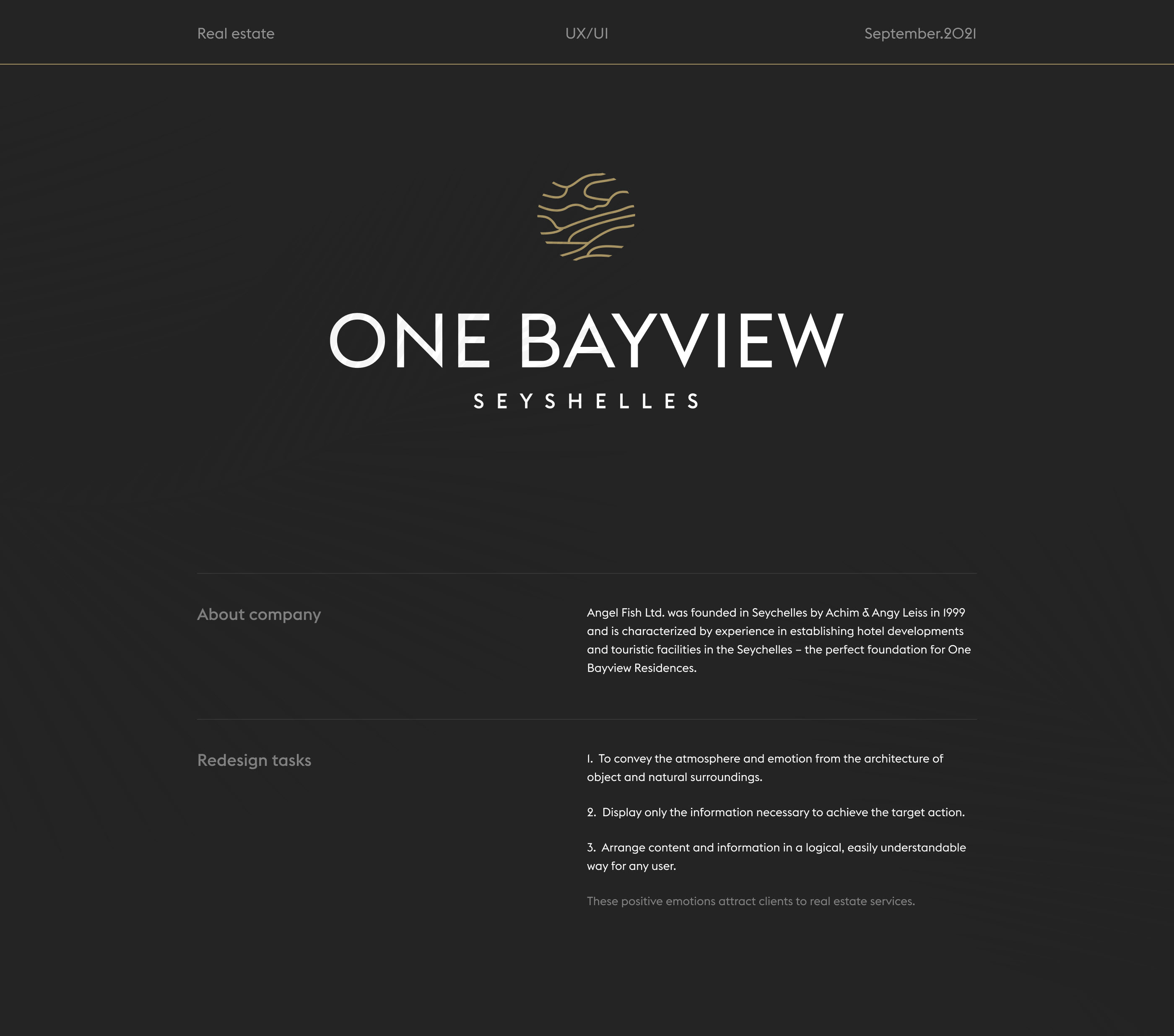 Real Estate — One Bayview — Изображение №1 — Интерфейсы на Dprofile