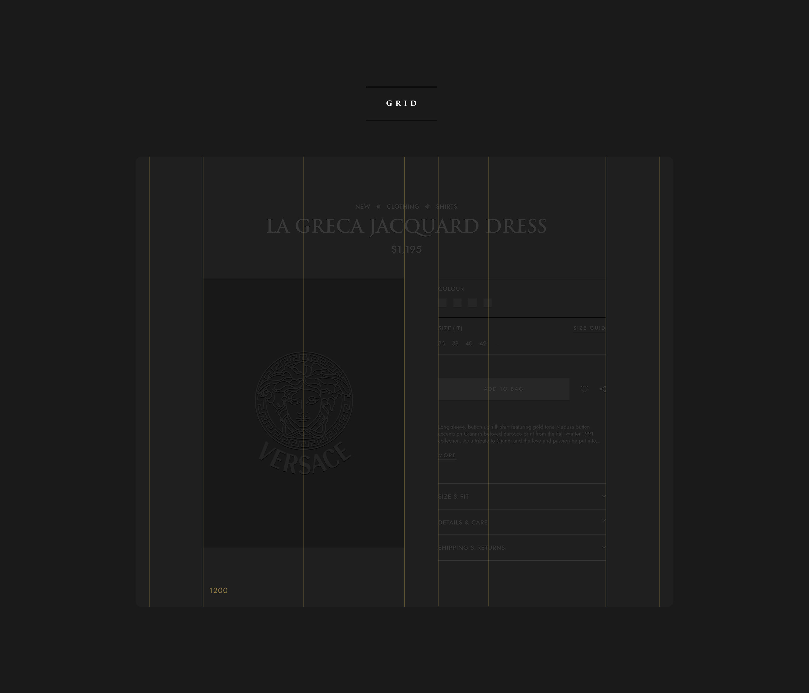 Versace Redesign — Изображение №10 — Интерфейсы, Анимация на Dprofile