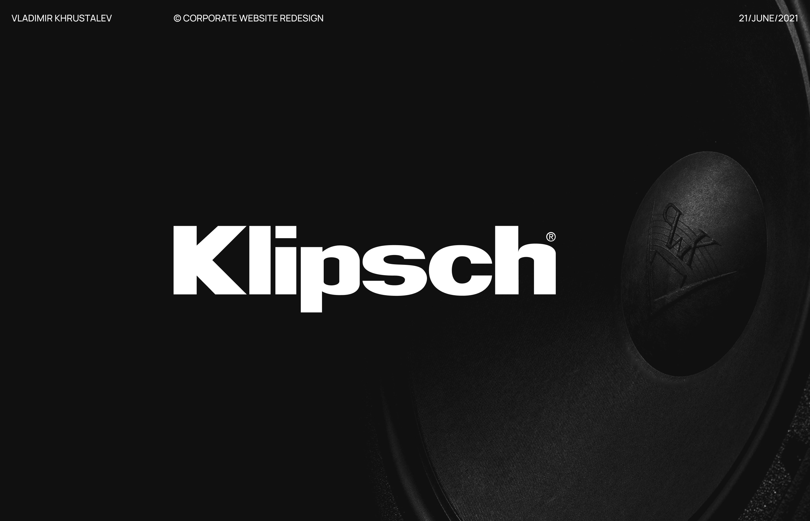 Klipsch Redesign Concept — Изображение №1 — Интерфейсы, 3D на Dprofile