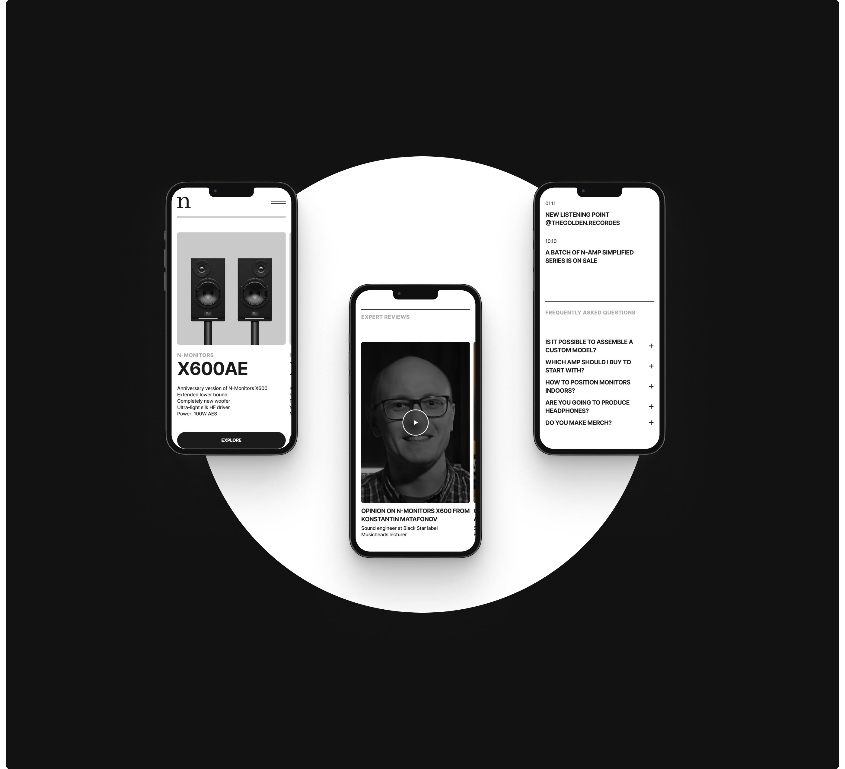 N-Acoustic — Изображение №4 — Интерфейсы, Иллюстрация на Dprofile