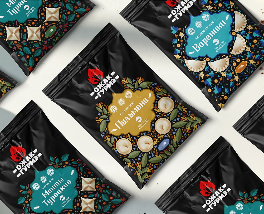 Дизайн упаковки для  Ожак Гурмэ — Брендинг на Dprofile