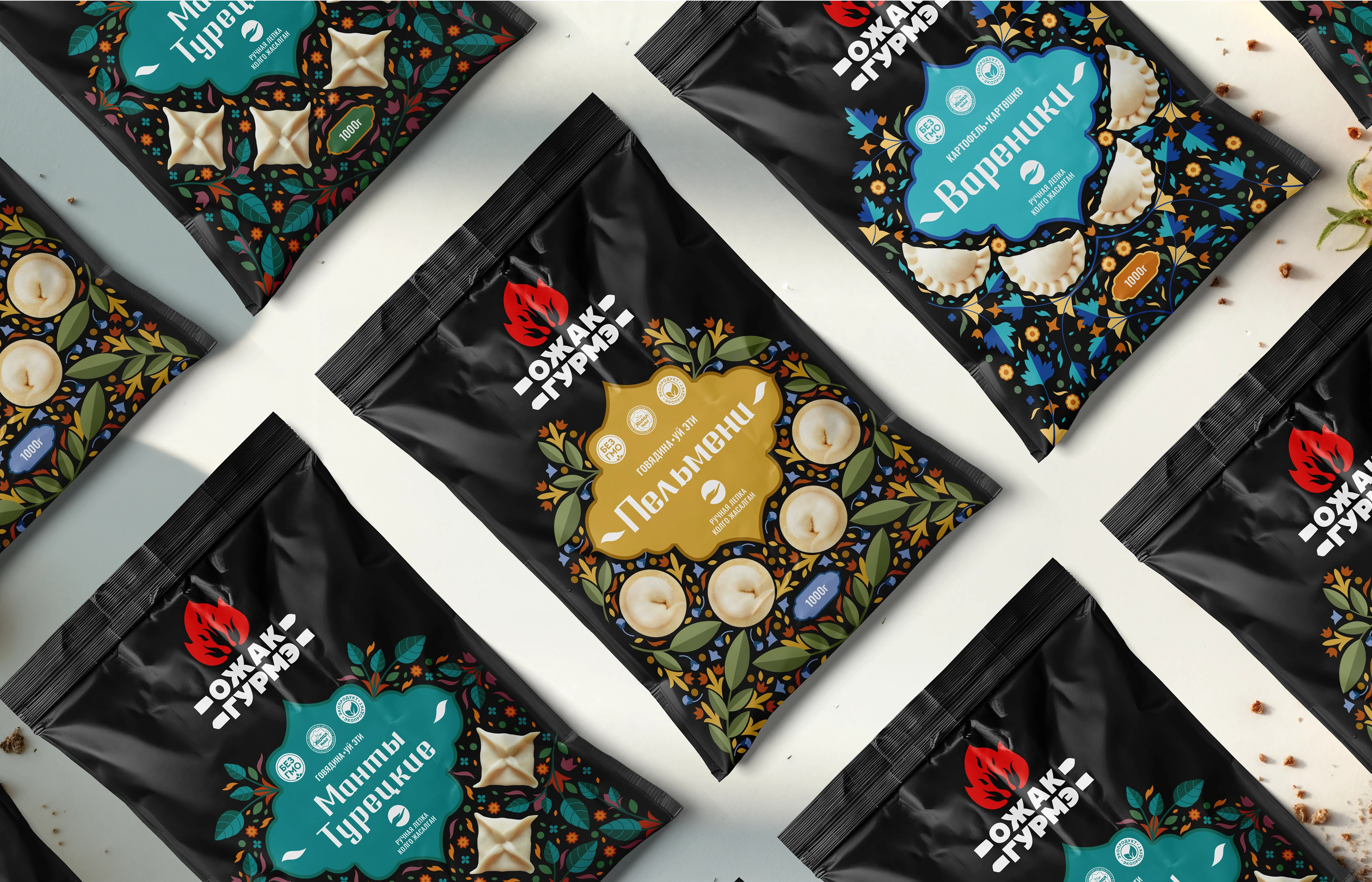 Дизайн упаковки для  Ожак Гурмэ — Изображение №4 — Брендинг на Dprofile