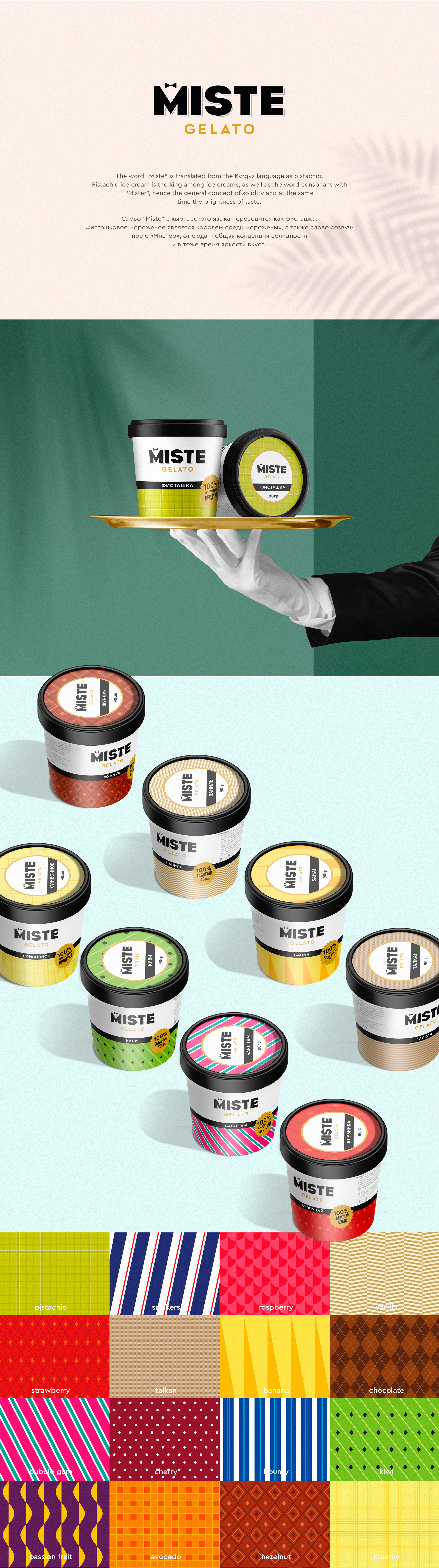 Ice cream Miste Gelato — Изображение №1 — Брендинг, Графика на Dprofile