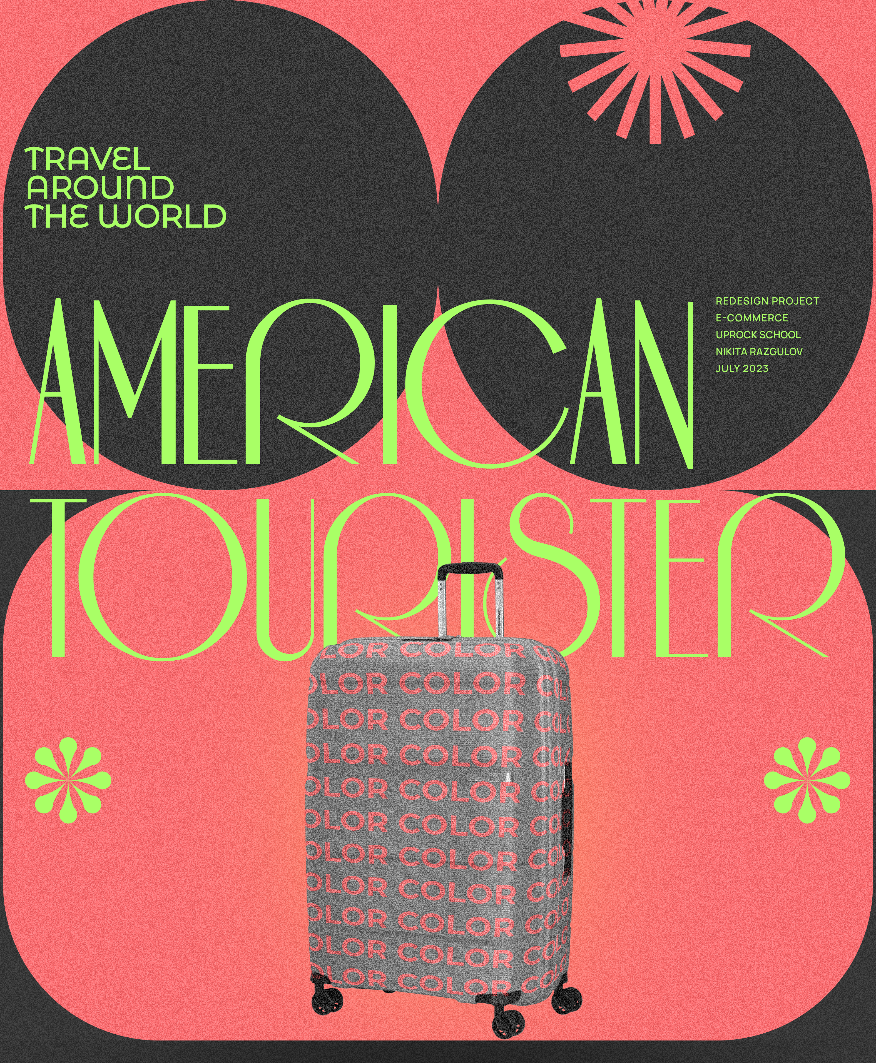 American Tourister | E-commerce — Изображение №1 — Интерфейсы, Графика на Dprofile