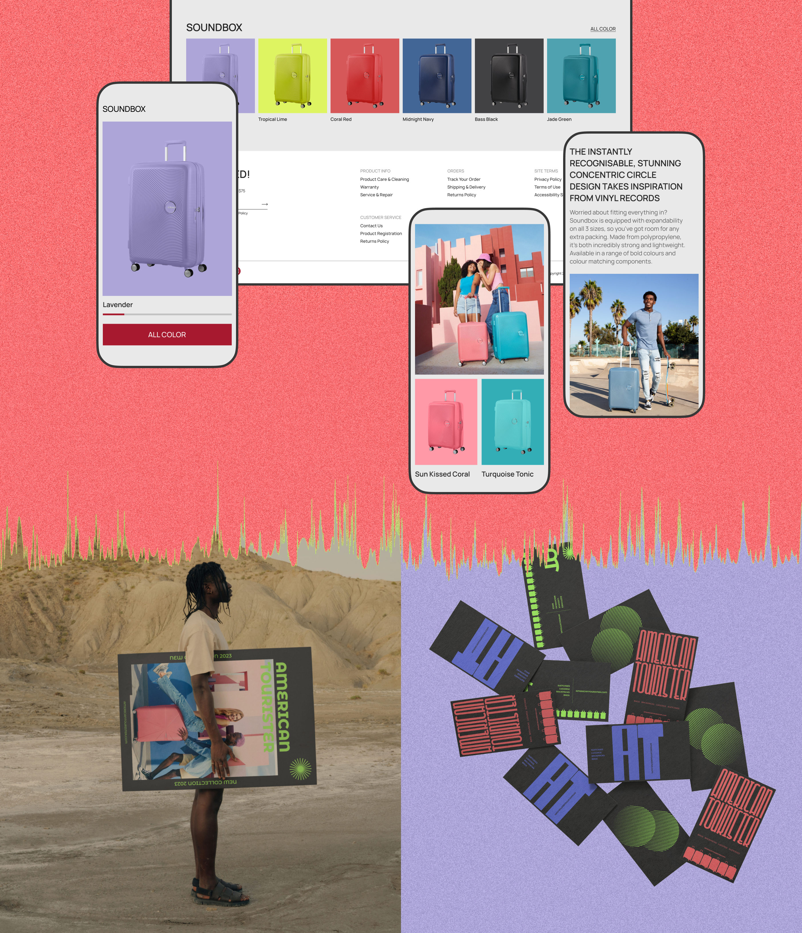 American Tourister | E-commerce — Изображение №8 — Интерфейсы, Графика на Dprofile