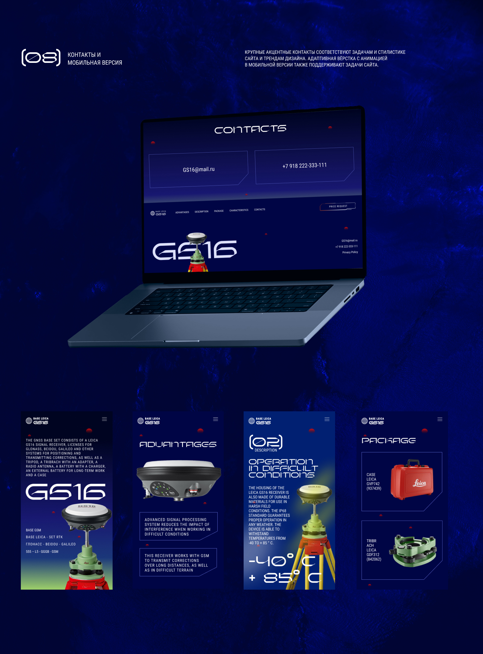 GS16 LEIKA — Изображение №14 — Интерфейсы на Dprofile