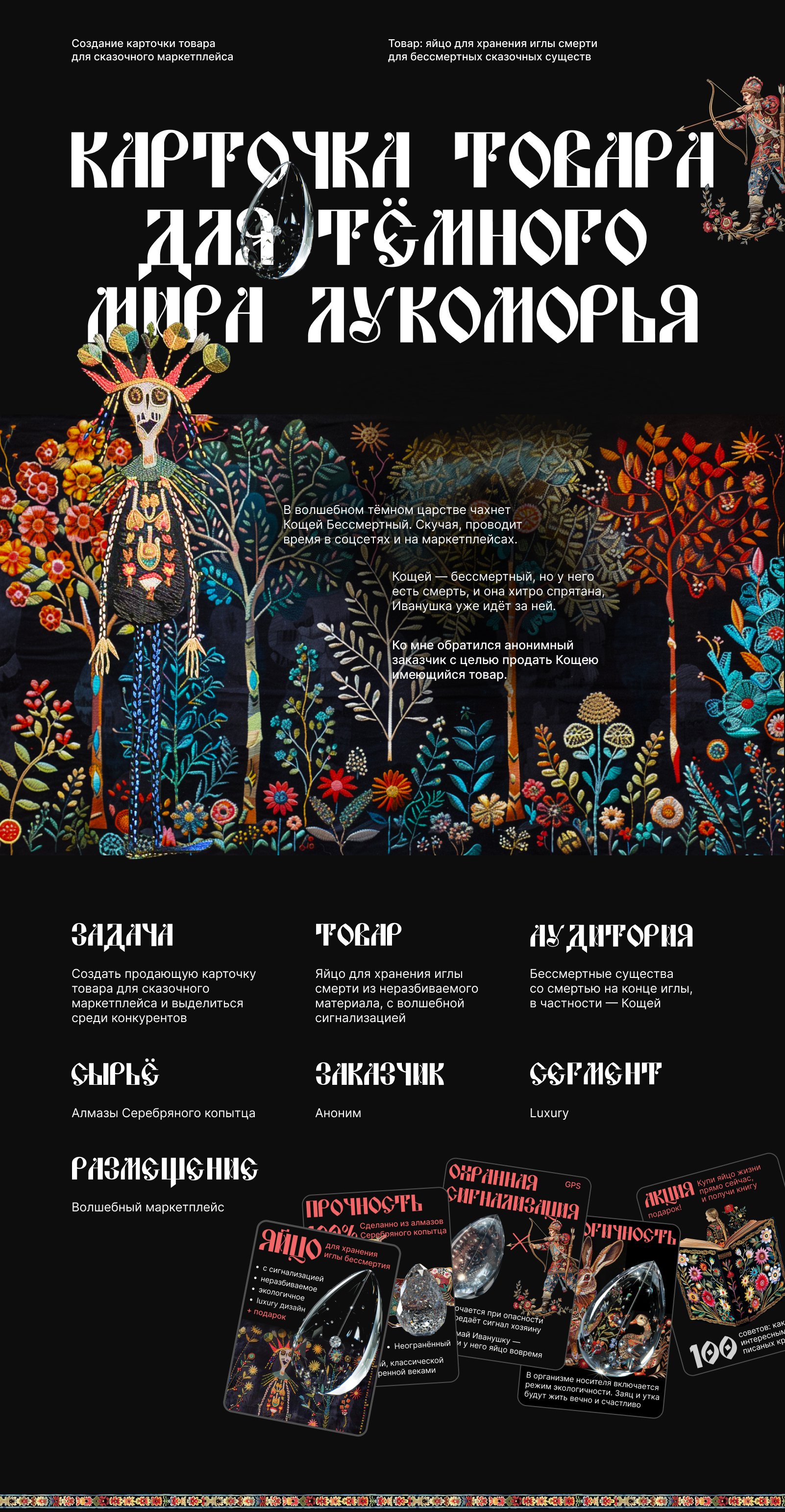 Карточки товара для сказочного маркетплейса. Лукоморье  24. — Изображение №1 — Маркетинг на Dprofile