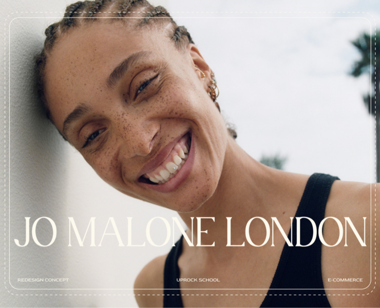 Jo Malone London |E-COMMERCE REDESIGN — Интерфейсы, Брендинг на Dprofile
