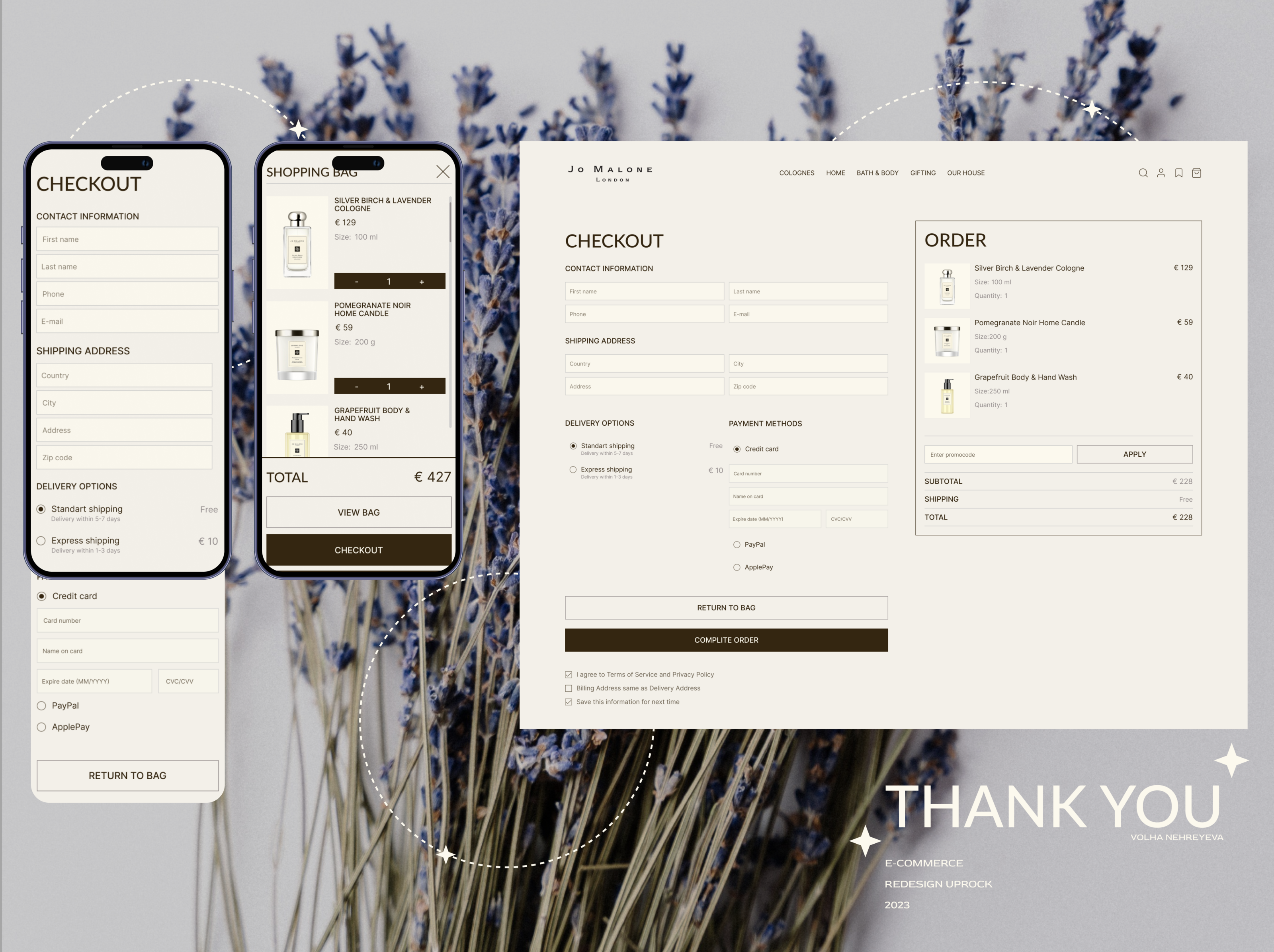 Jo Malone London |E-COMMERCE REDESIGN — Изображение №7 — Интерфейсы, Брендинг на Dprofile