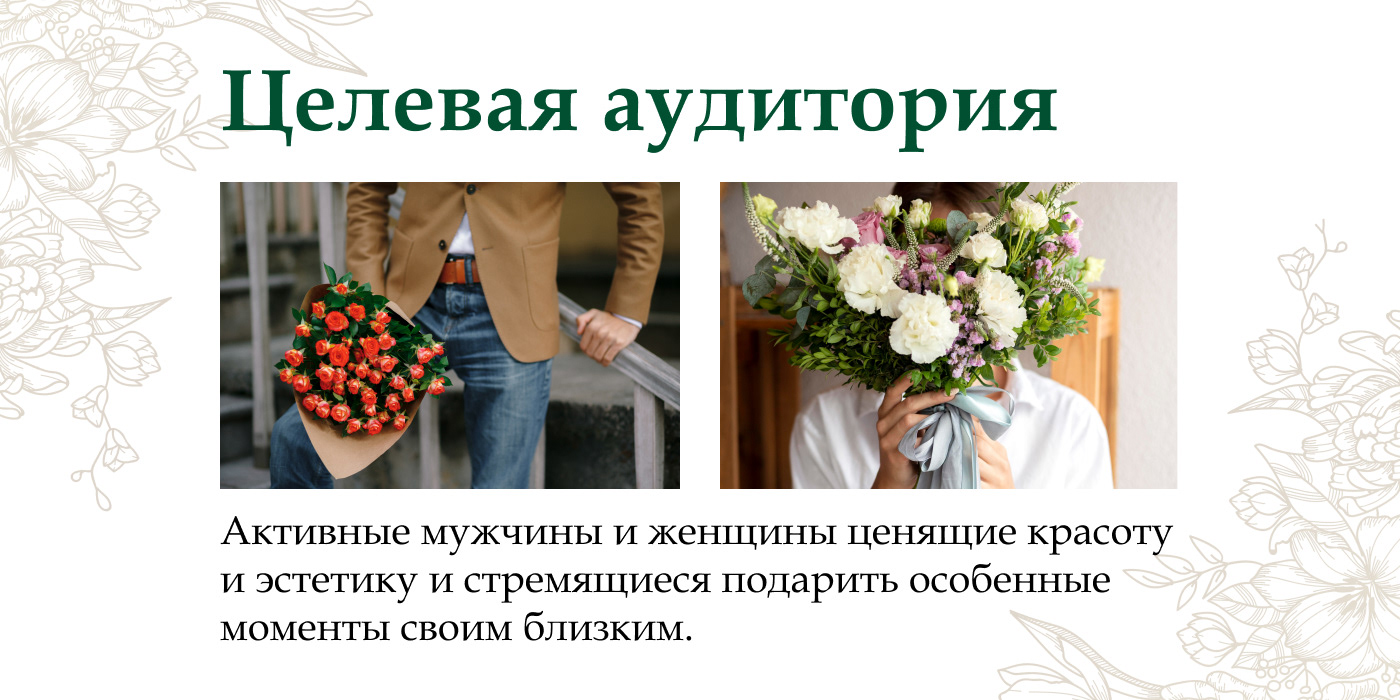Баннер для цветочного магазина — Изображение №3 — Интерфейсы, Брендинг на Dprofile