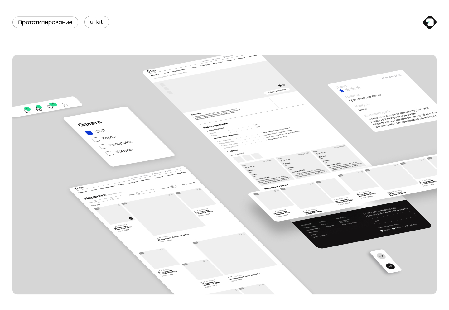 Mint.E-commerce — Изображение №5 — Интерфейсы, Брендинг на Dprofile