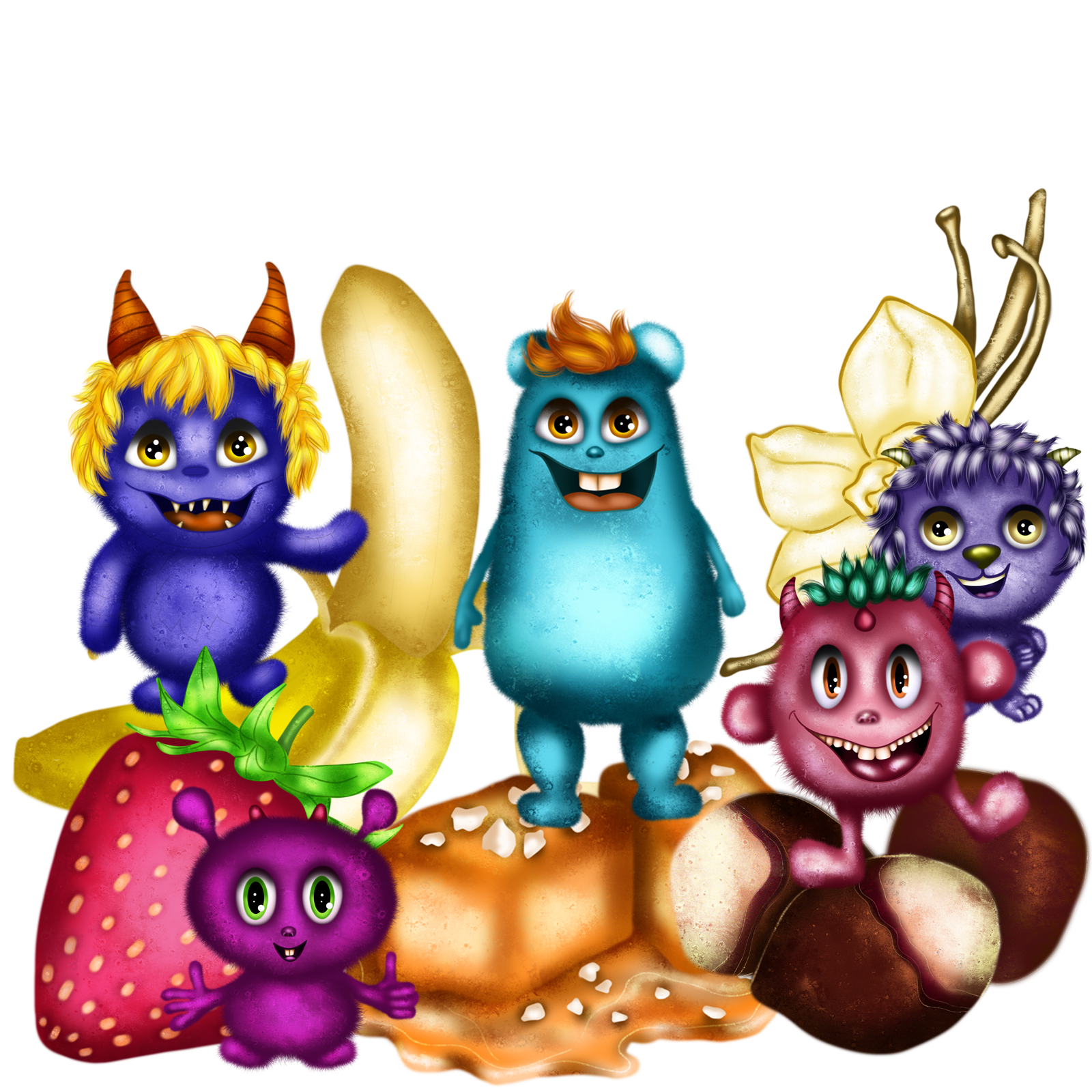 Иллюстрации персонажей. — Изображение №1 — Брендинг, Иллюстрация на Dprofile