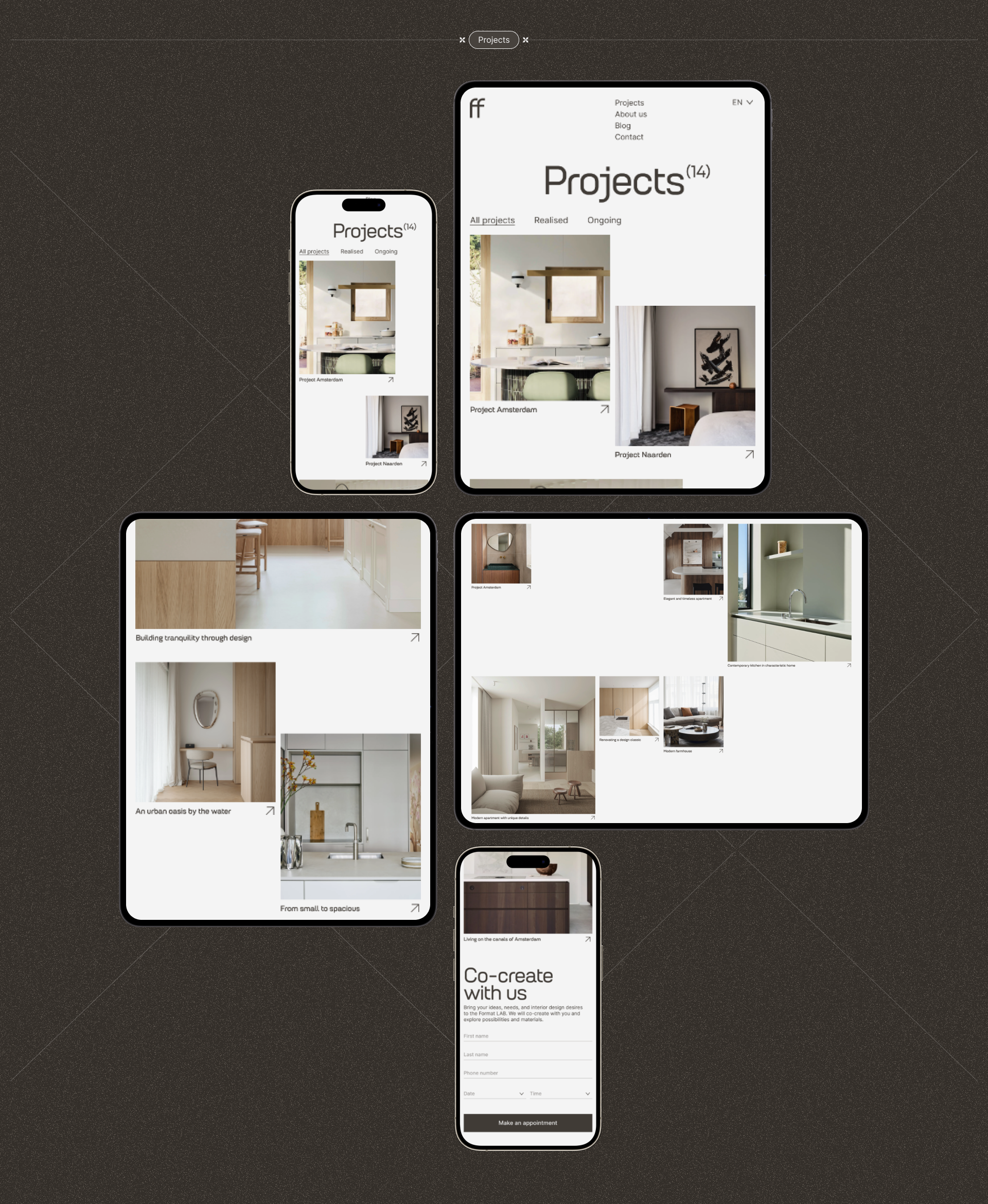 Format Furniture | Corporate website — Изображение №5 — Интерфейсы, Анимация на Dprofile