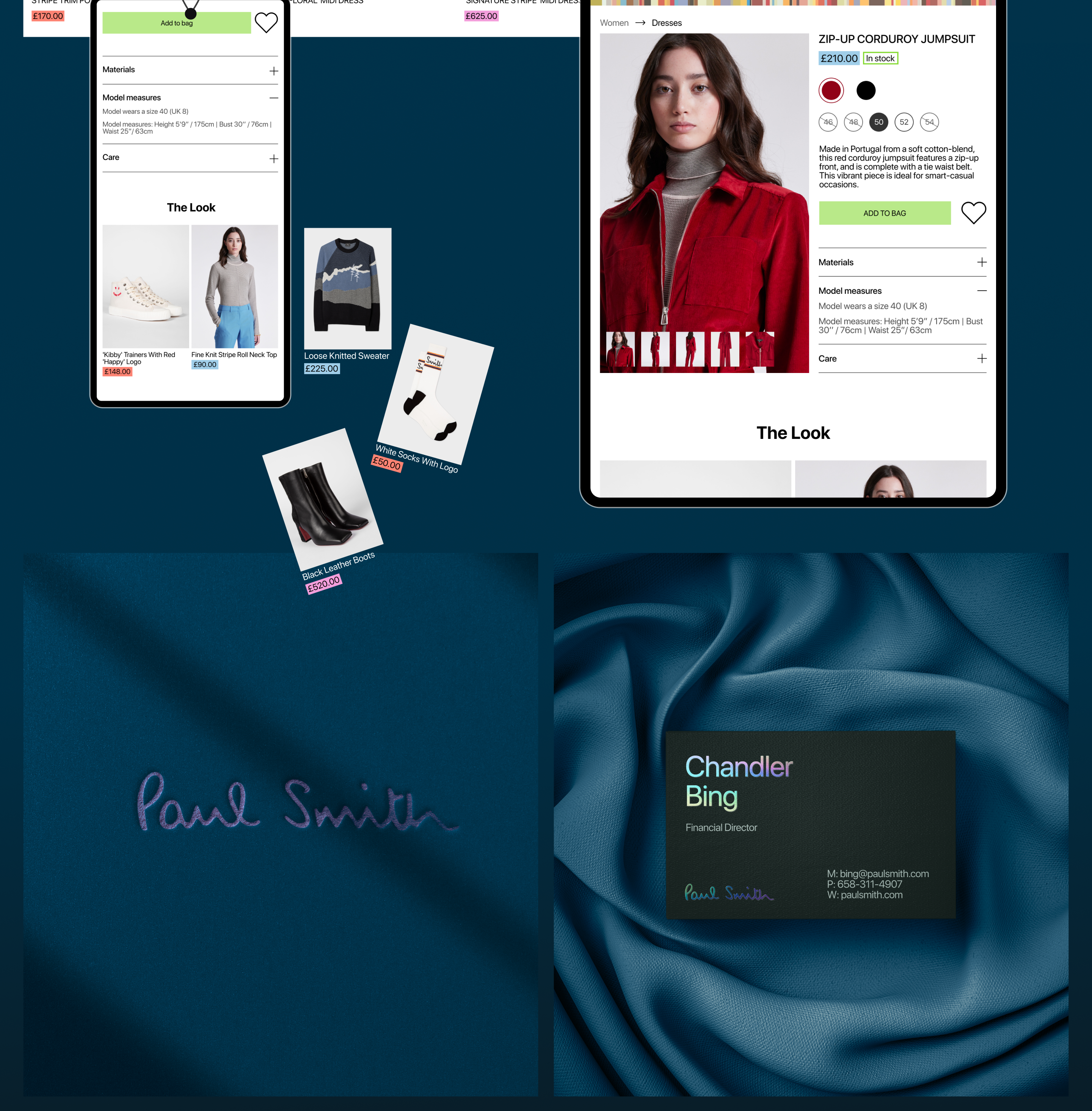 Paul Smith — Изображение №6 — Интерфейсы, Брендинг на Dprofile