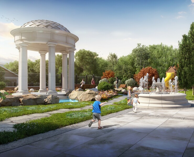 ЖК «Особняк» — 3D на Dprofile