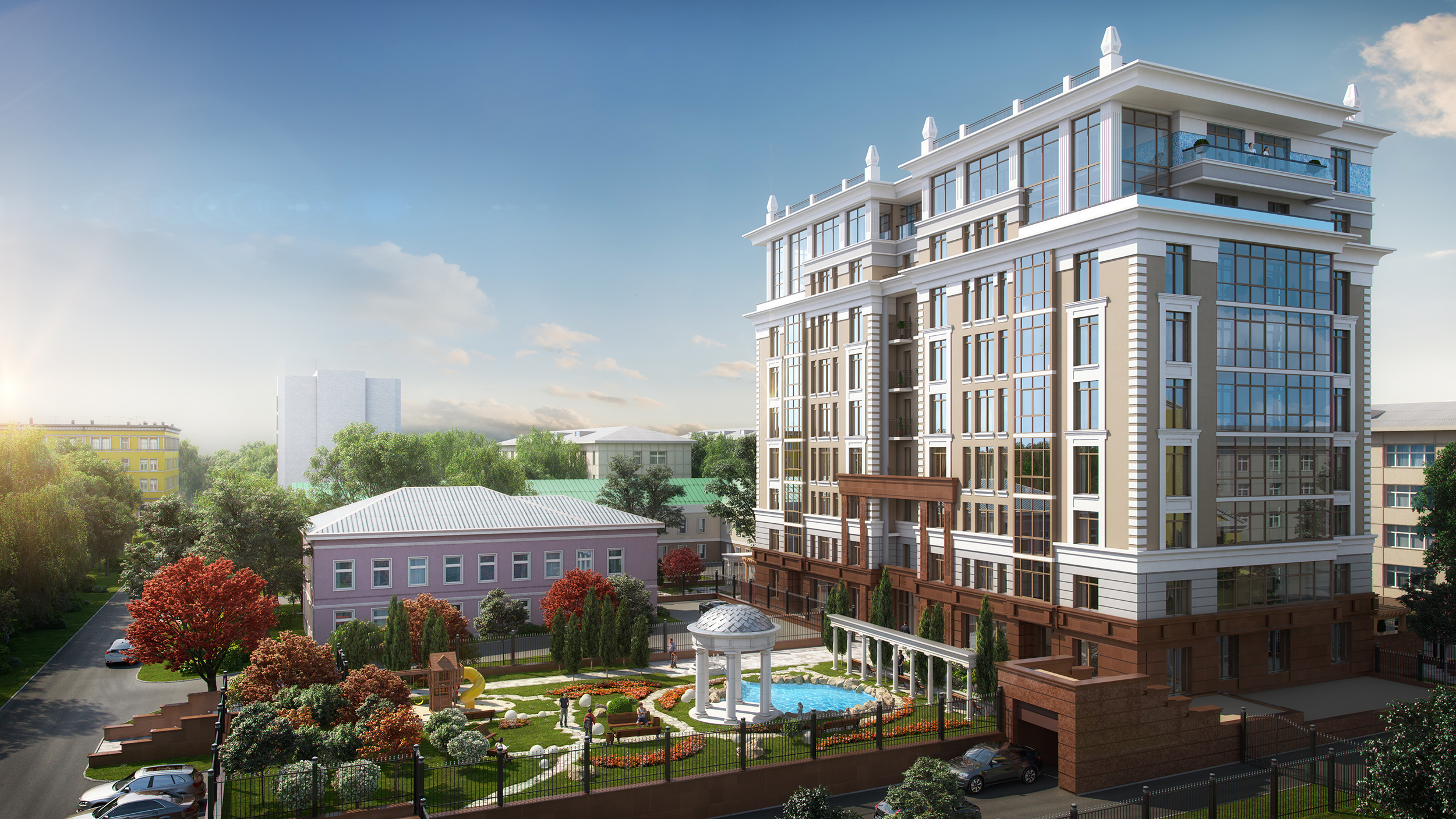 ЖК «Особняк» — Изображение №1 — 3D на Dprofile