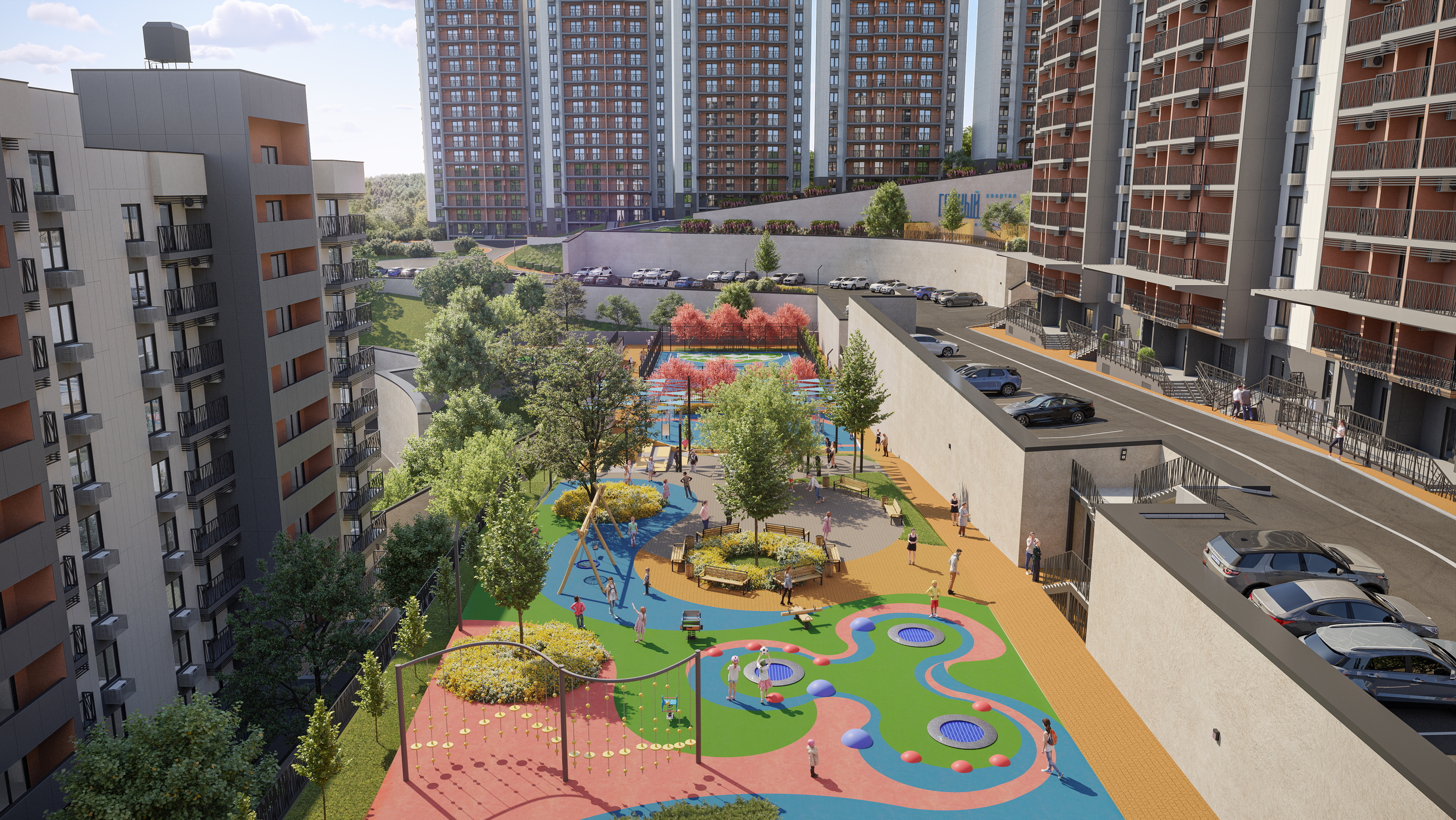 ЖК «Горный квартал» — Изображение №8 — 3D, Маркетинг на Dprofile