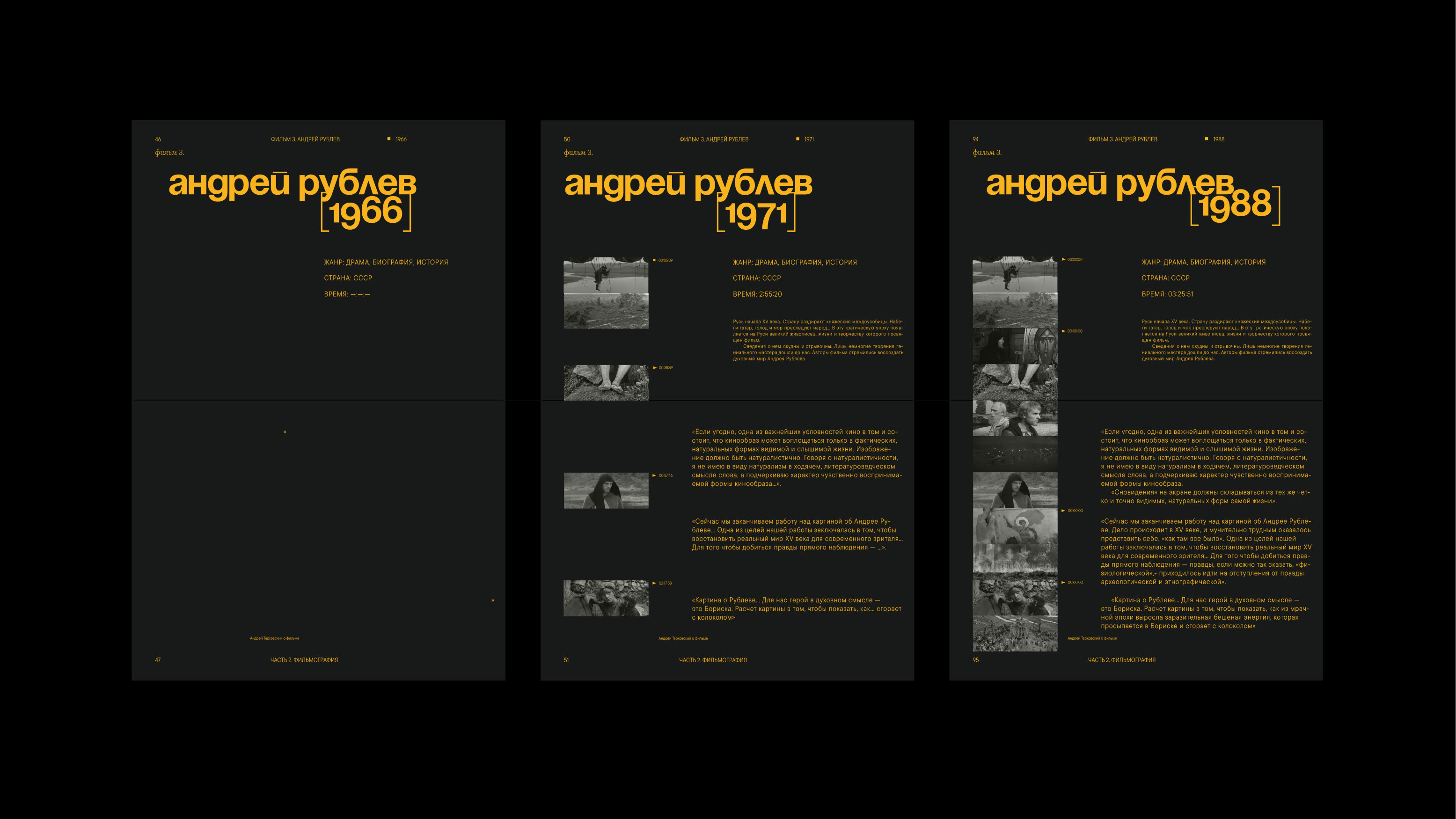 Андрей Тарковский [1932-1986] — Изображение №18 — Графика на Dprofile