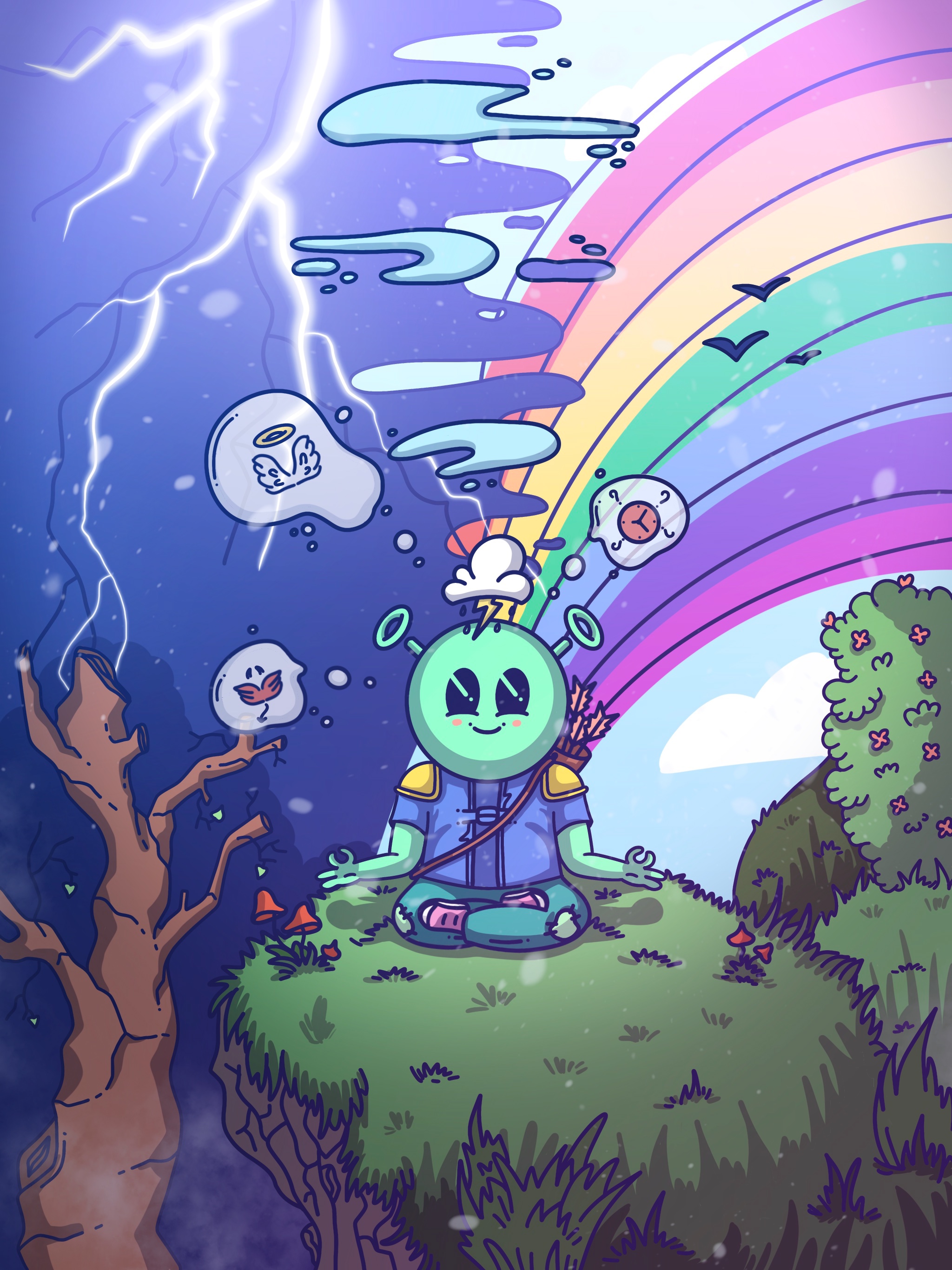 Quirkies иллюстрации для комикса — Изображение №6 — Иллюстрация на Dprofile