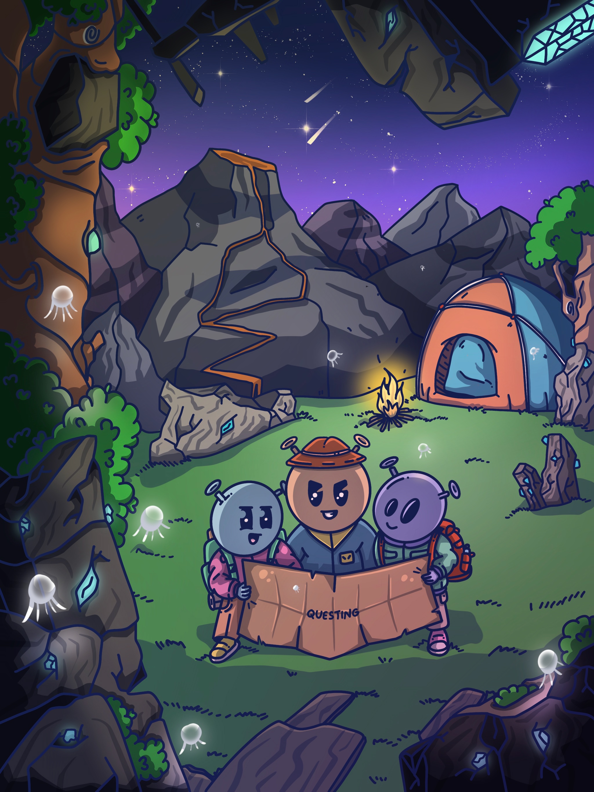 Quirkies иллюстрации для комикса — Изображение №4 — Иллюстрация на Dprofile