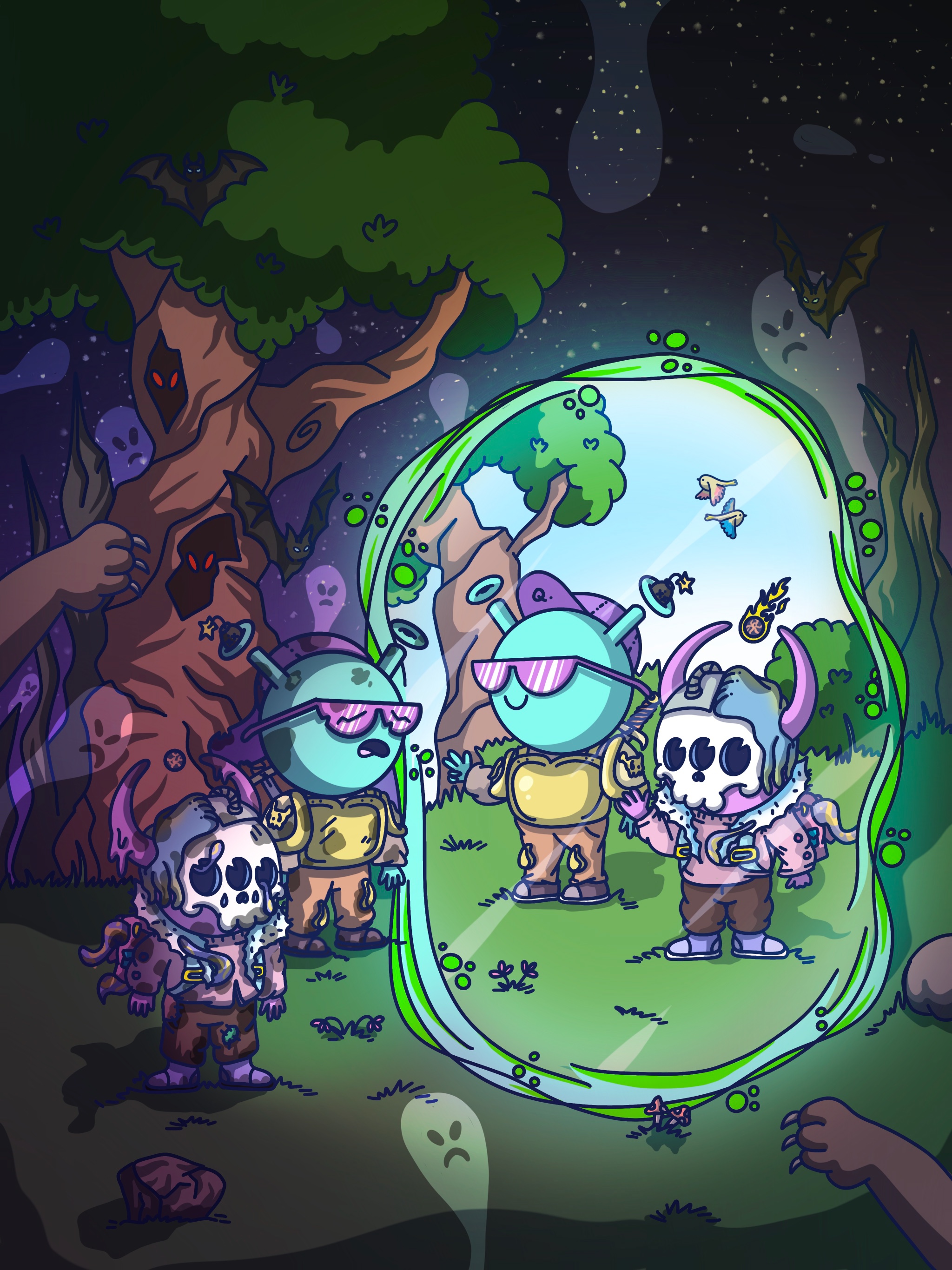 Quirkies иллюстрации для комикса — Изображение №7 — Иллюстрация на Dprofile