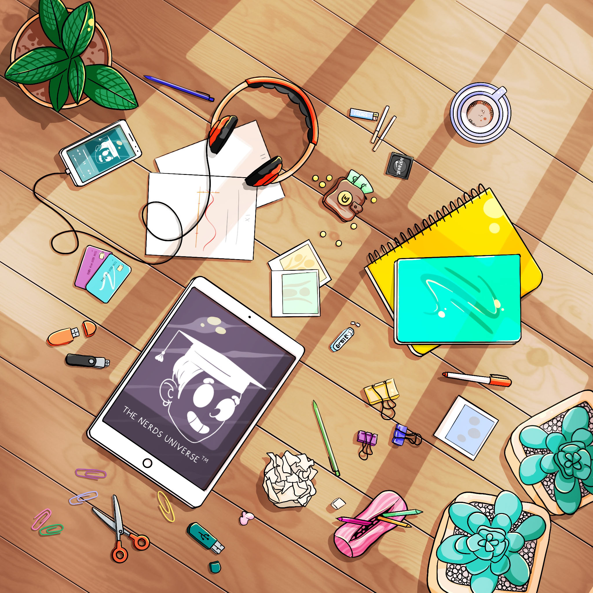 THE NERDS UNIWERSE. NFT collection. Character Design — Изображение №50 — Иллюстрация на Dprofile