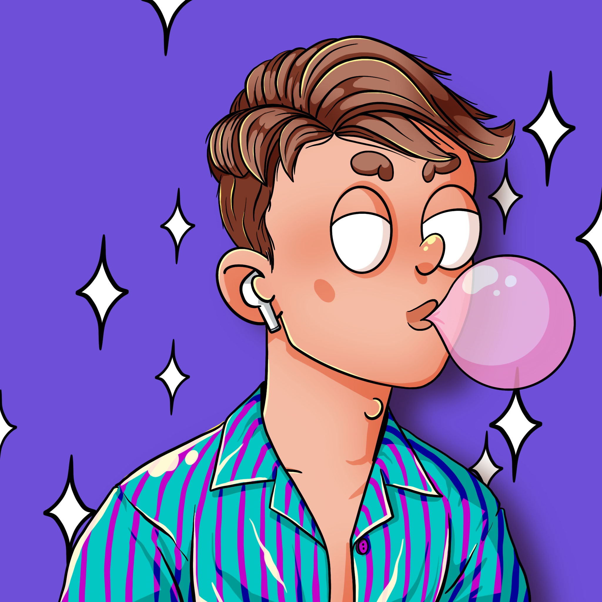 THE NERDS UNIWERSE. NFT collection. Character Design — Изображение №29 — Иллюстрация на Dprofile